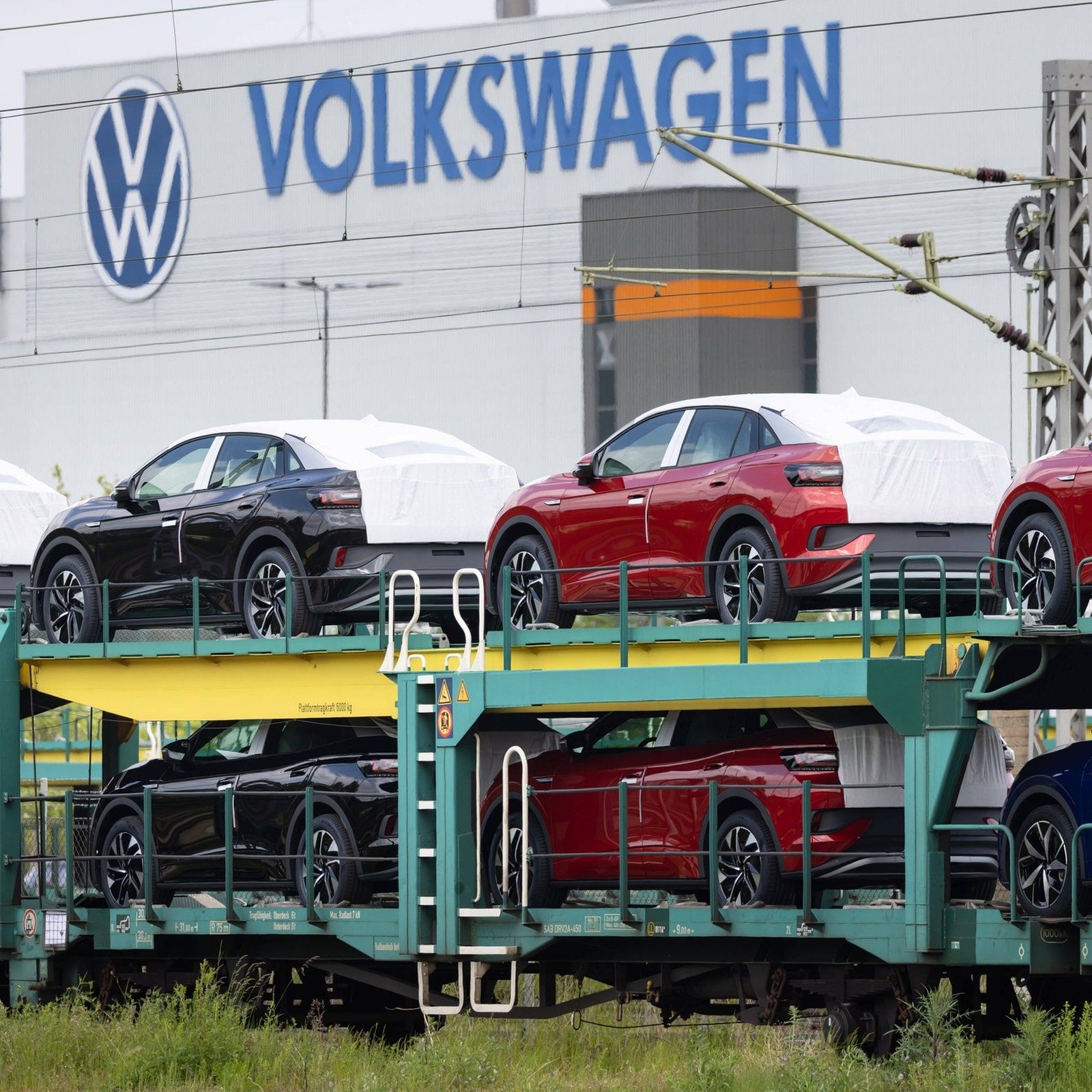 Produktionspause bei VW in Sachsen