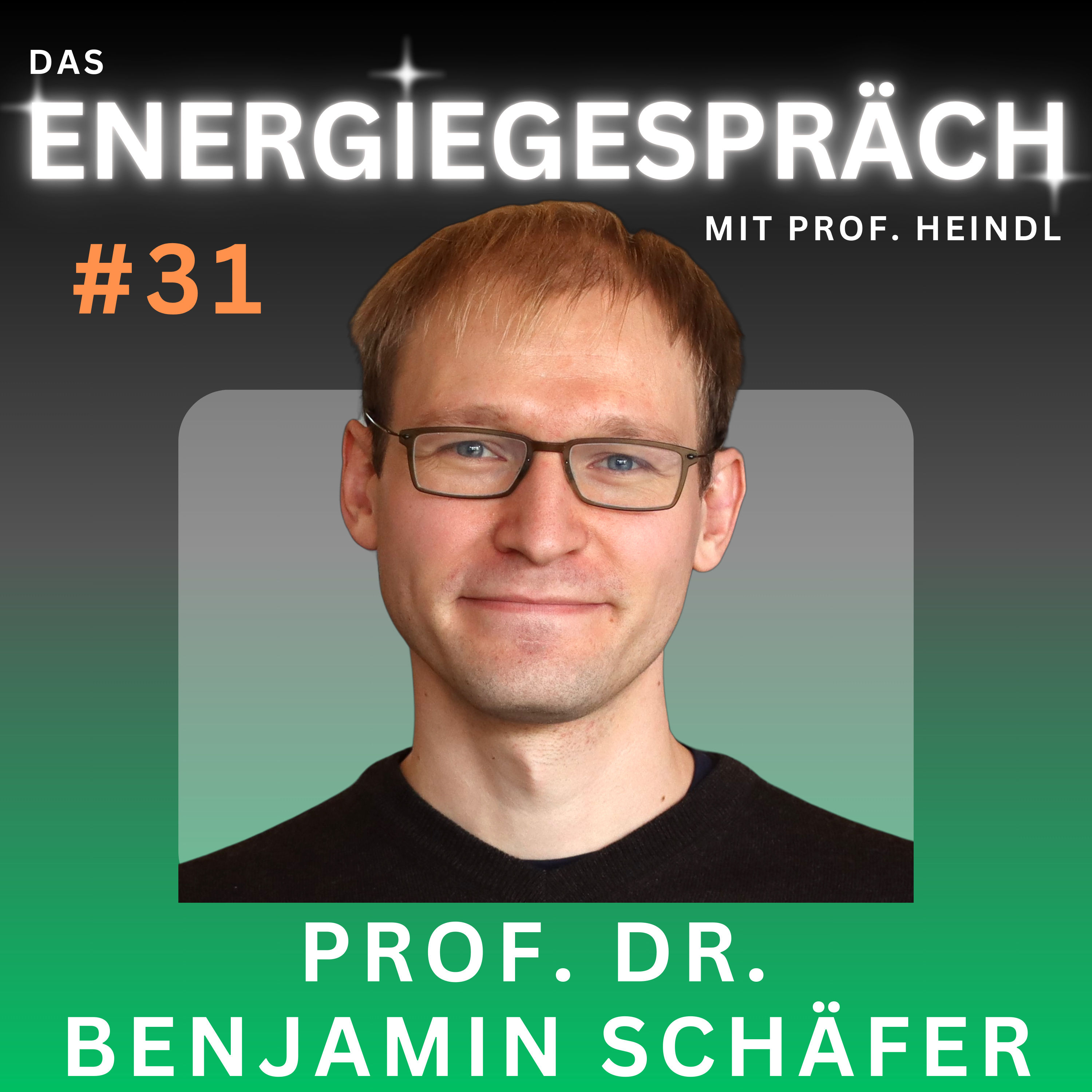 Prof. Dr. Benjamin Schäfer: Stromnetz, Speicher, Simulation, KI | Eduard Heindl Energiegespräch #031