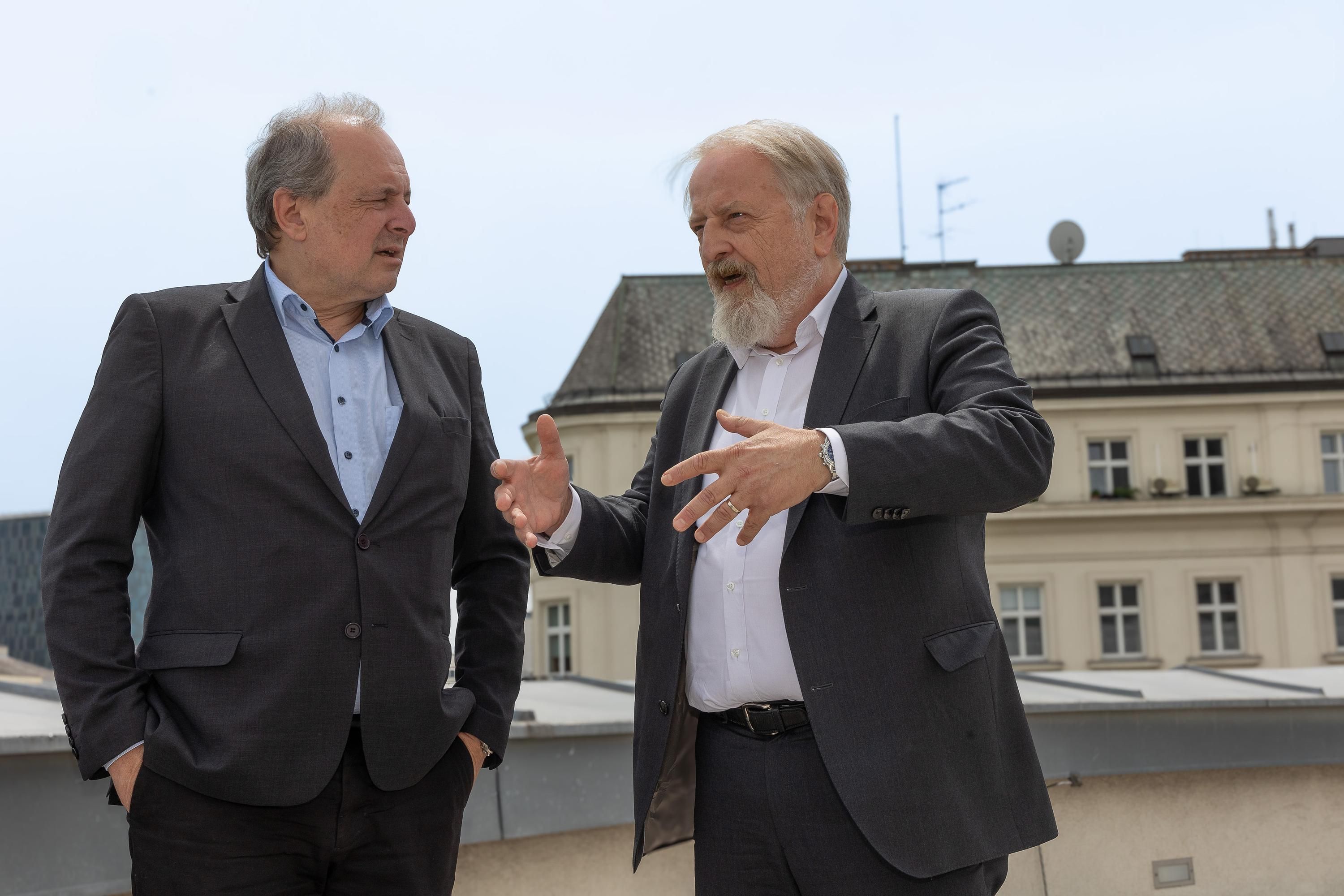 Prof. Dr. Franz Patay, Geschäftsführer der Vereinigten Bühnen Wien im ZEITGESPRÄCH 91 mit Gerhard Schmid