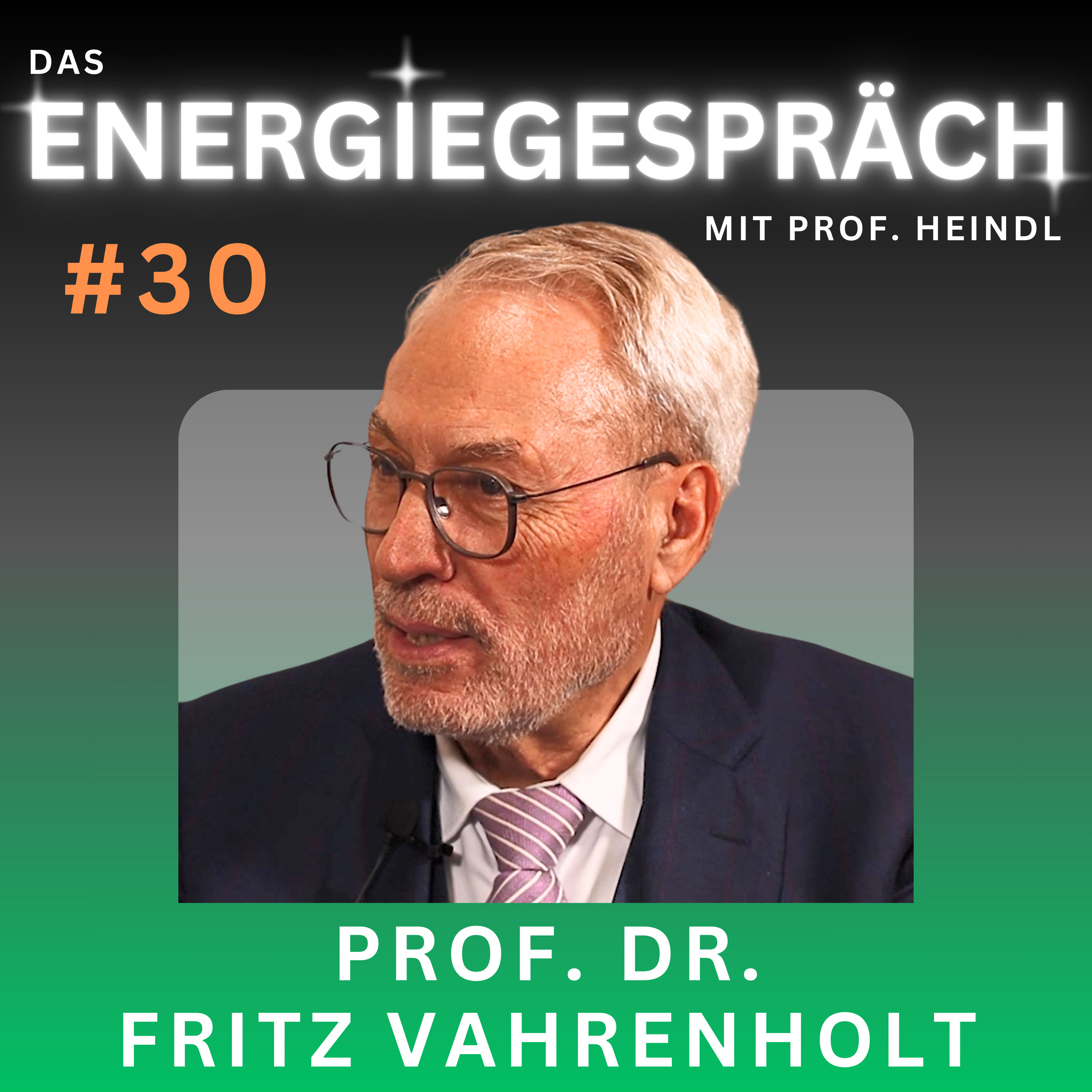 Prof. Dr. Fritz Vahrenholt: Umweltschutz, CO₂-Zoll, Kernenergie | Eduard Heindl Energiegespräch #030