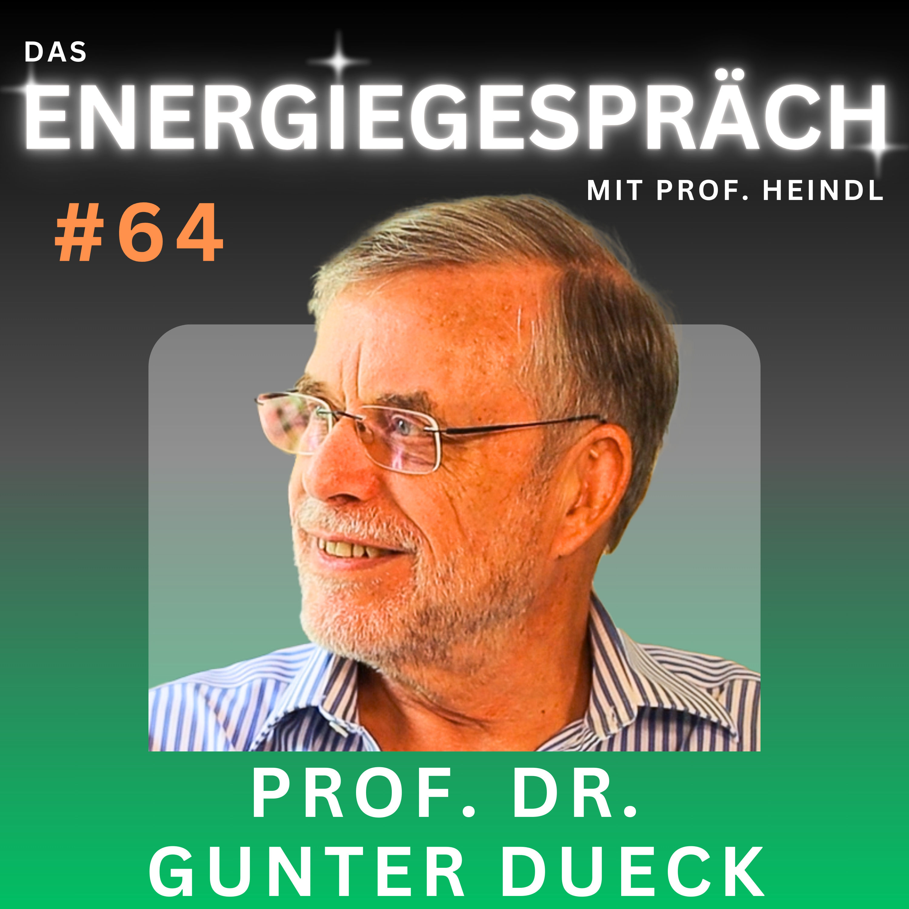 Prof. Dr. Gunter Dueck: Kreativität, Menschen, KI und E-Autos | Eduard Heindl Energiegespräch #064