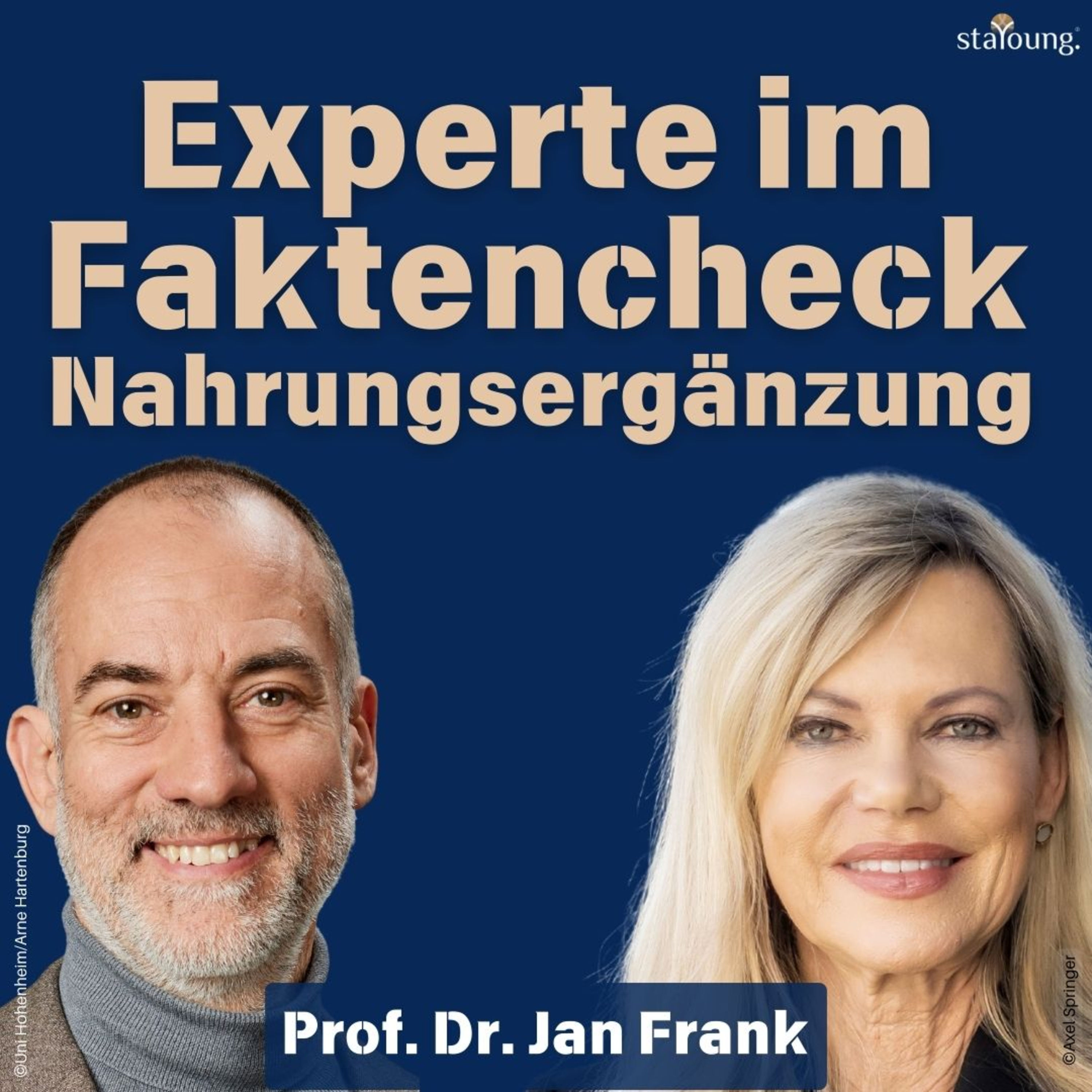 Prof. Dr. Jan Frank – Experte im Faktencheck Nahrungsergänzung