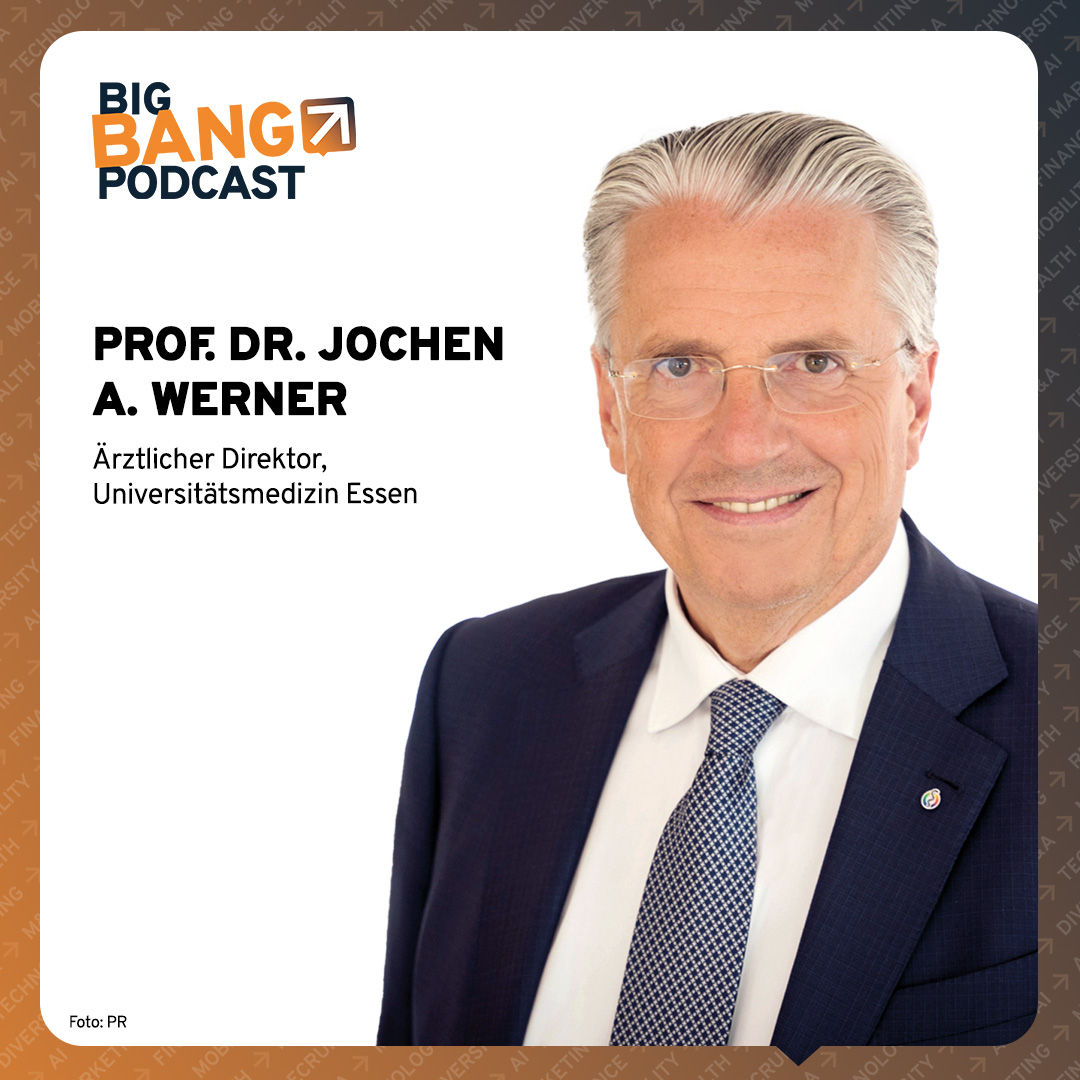 Prof. Dr. Jochen Werner: Anfang einer neuen Ära? Die Story hinter dem Big Bang KI Festival