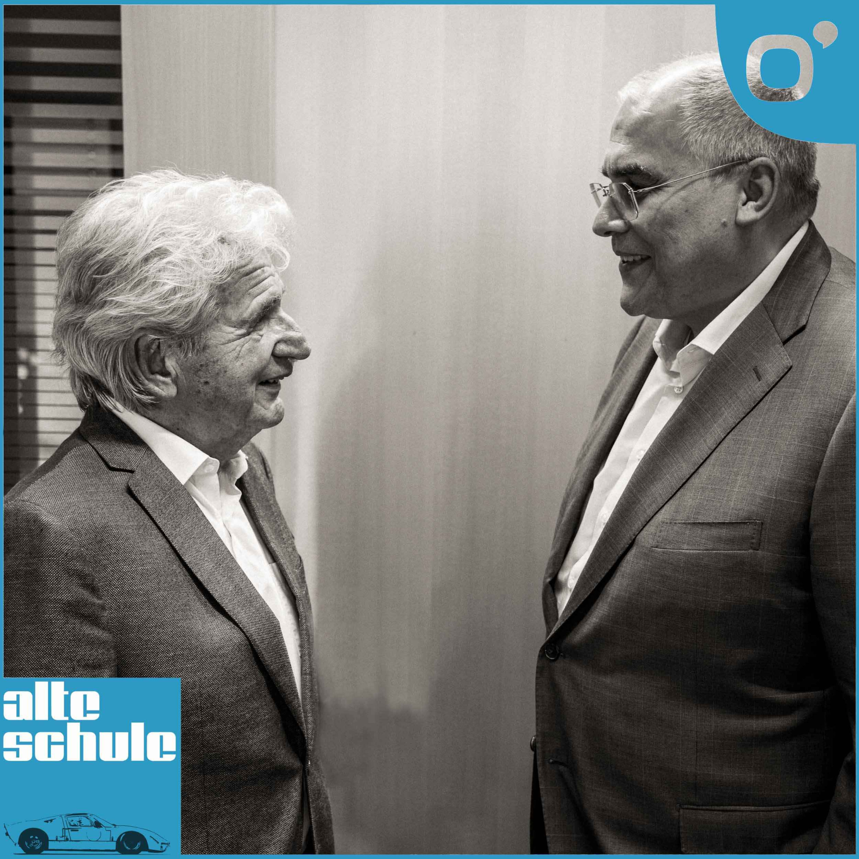 Prof. Fritz Indra und Prof. Uwe Grebe