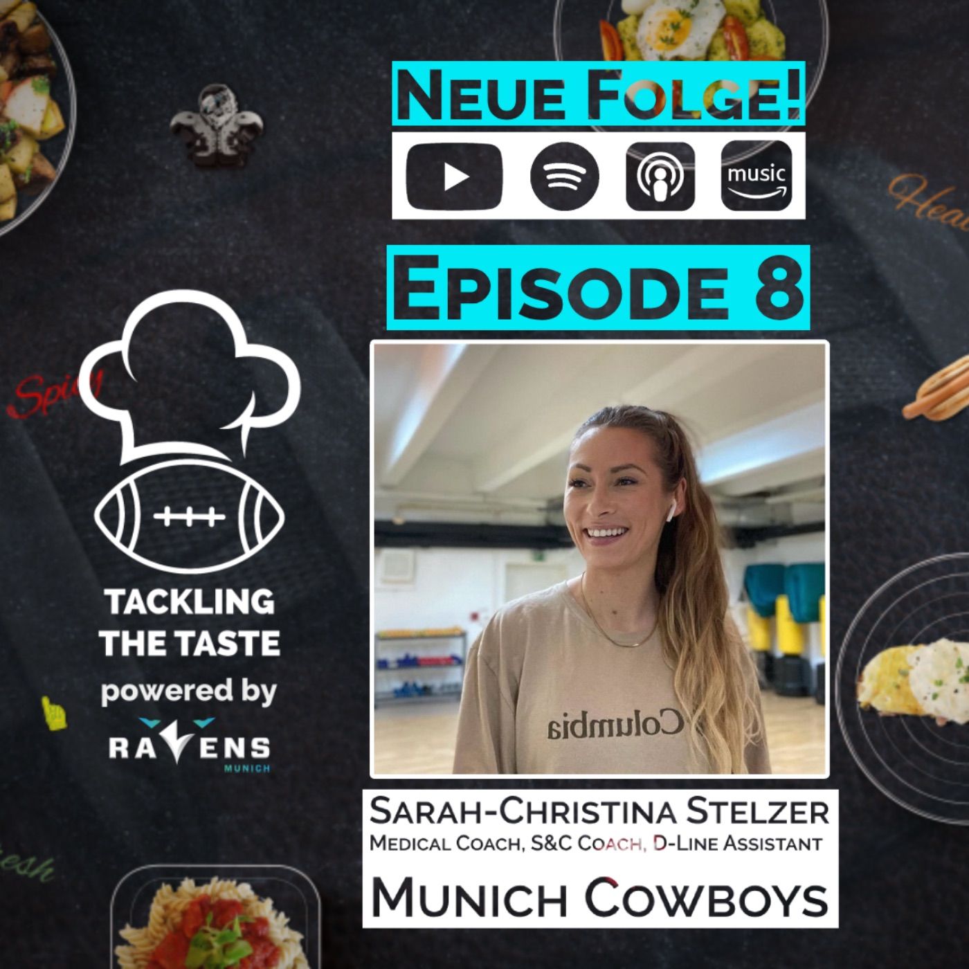 Putting the Wo(r)k in mit Sarah-Christina Stelzer - TACKLING THE TASTE Folge 8
