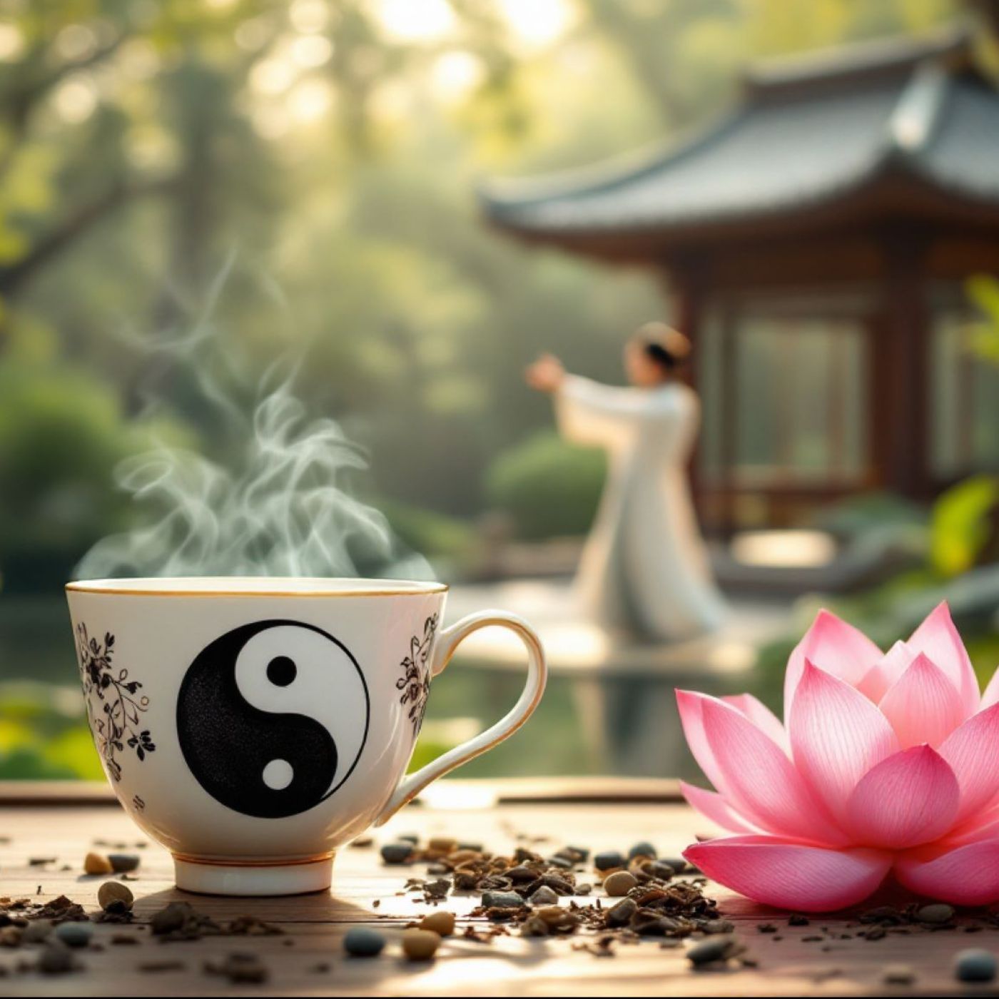 Qigong und eine Tasse Tee