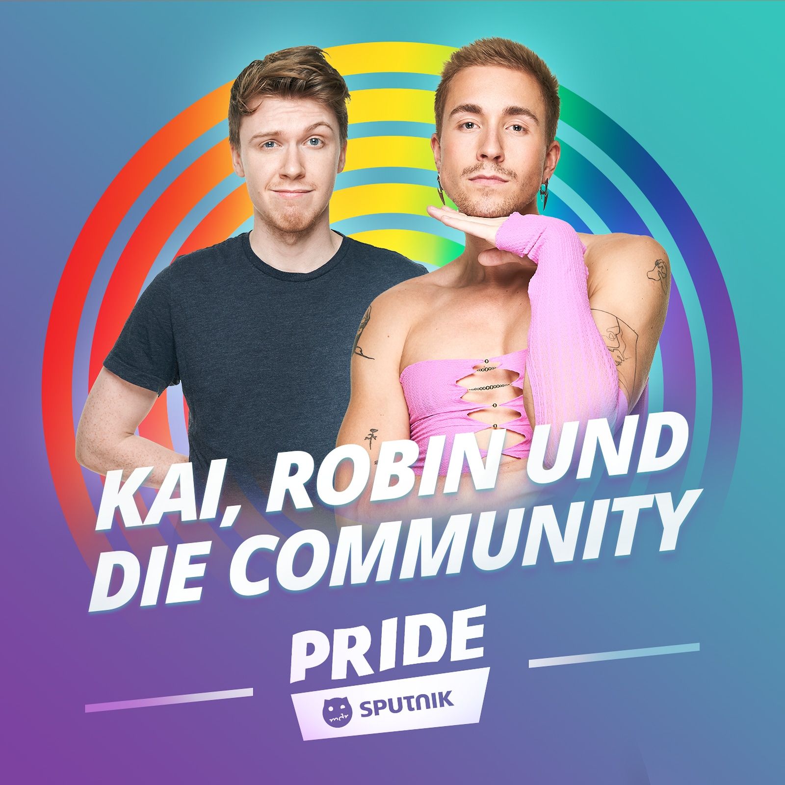 Queer sein für Newbies - Kai, Robin & die Pride-Community tauschen sich aus