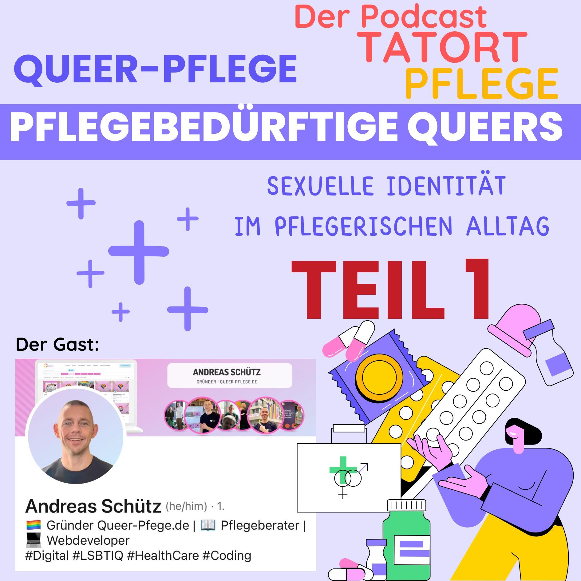 Queere-Pflege - Mehr Vielfalt in der Pflege - Teil 1