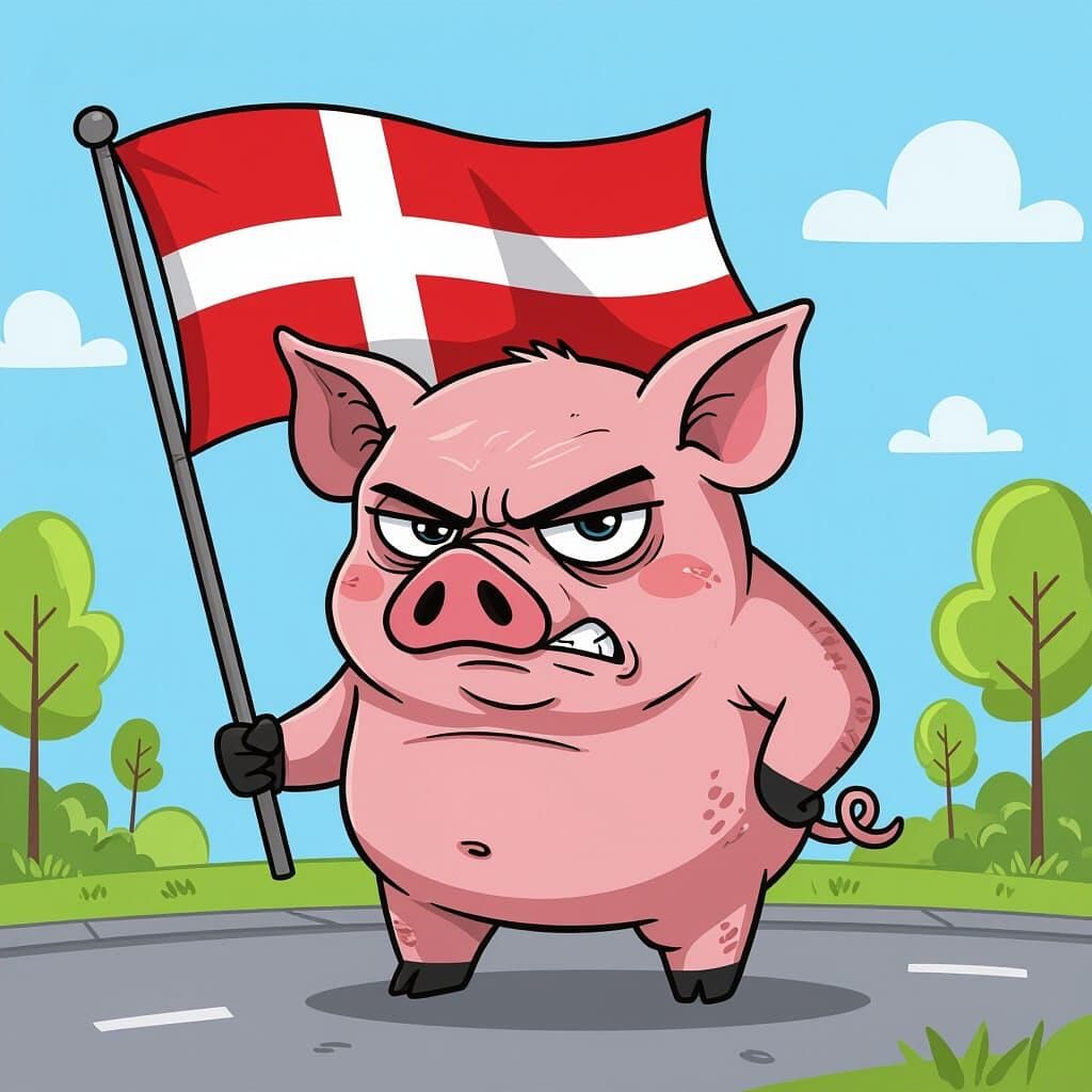 Quickie: Das Dänische Protestschwein