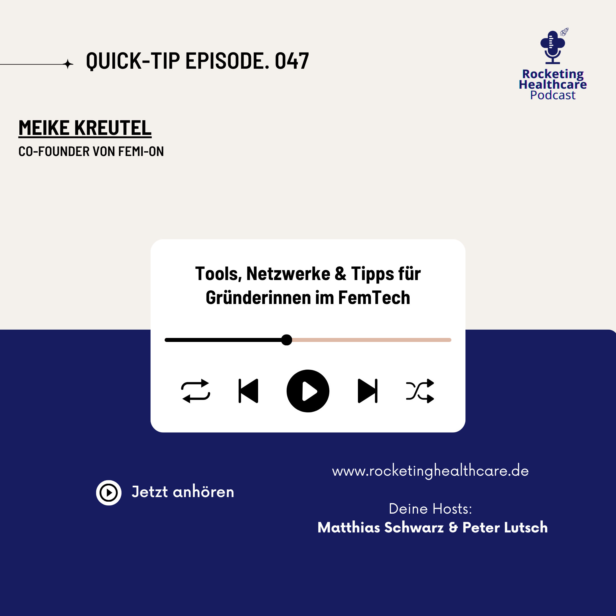QuickTips #47: Mit Meike Kreutel, Co-Founder von Femi-ON