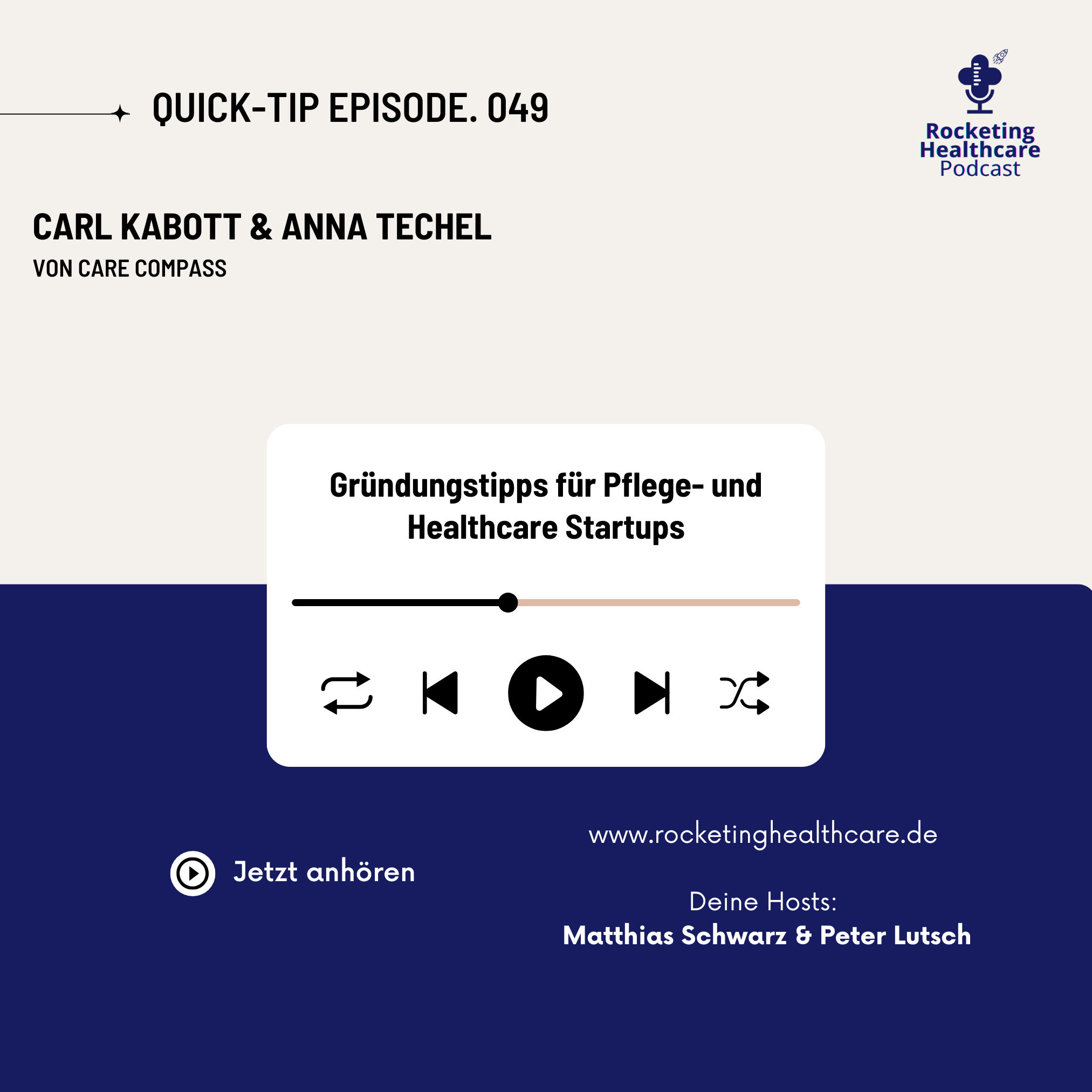 QuickTips #49: Mit Carl Kabott und Anna Techel von Care Compass
