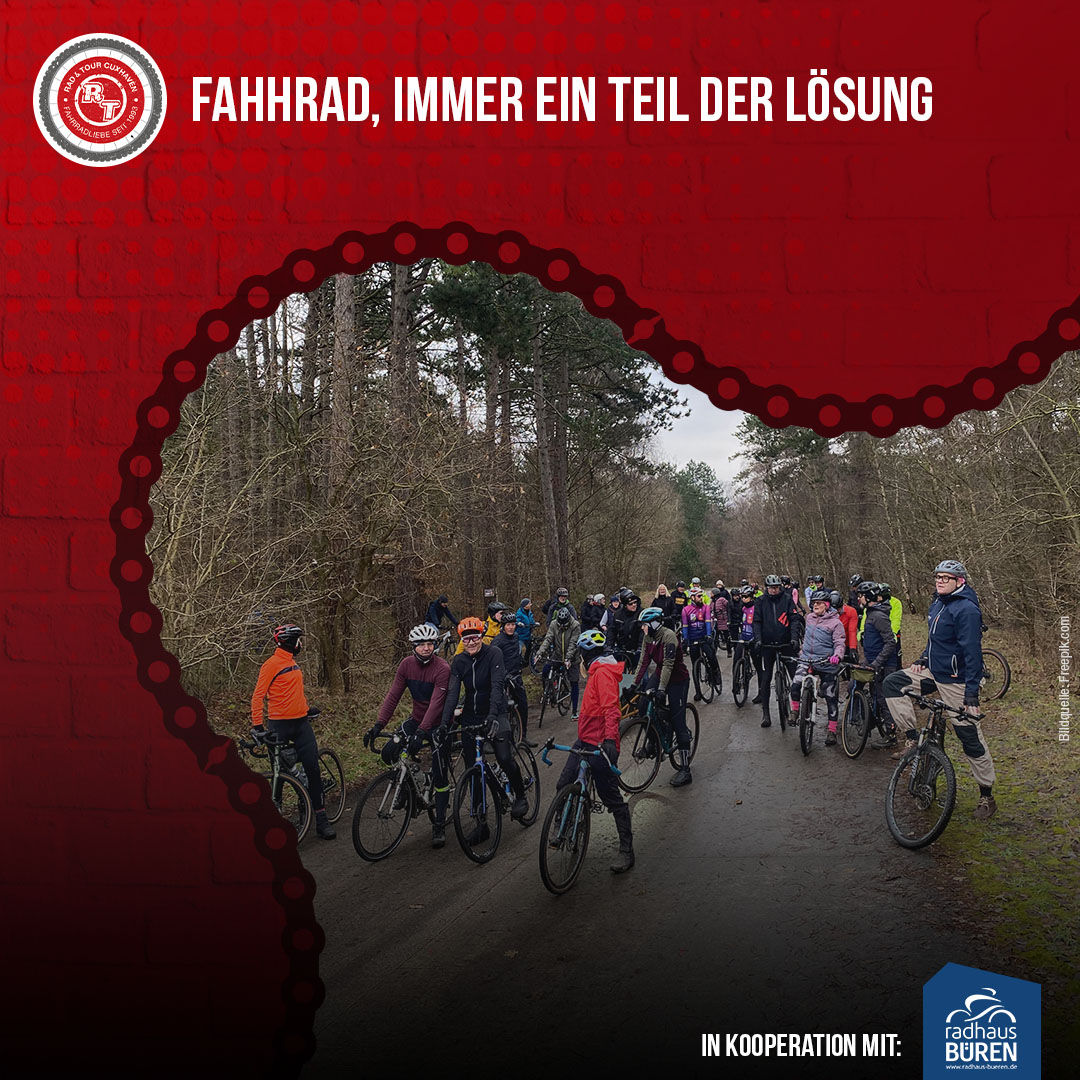 Radeln für den Weihnachtsbraten