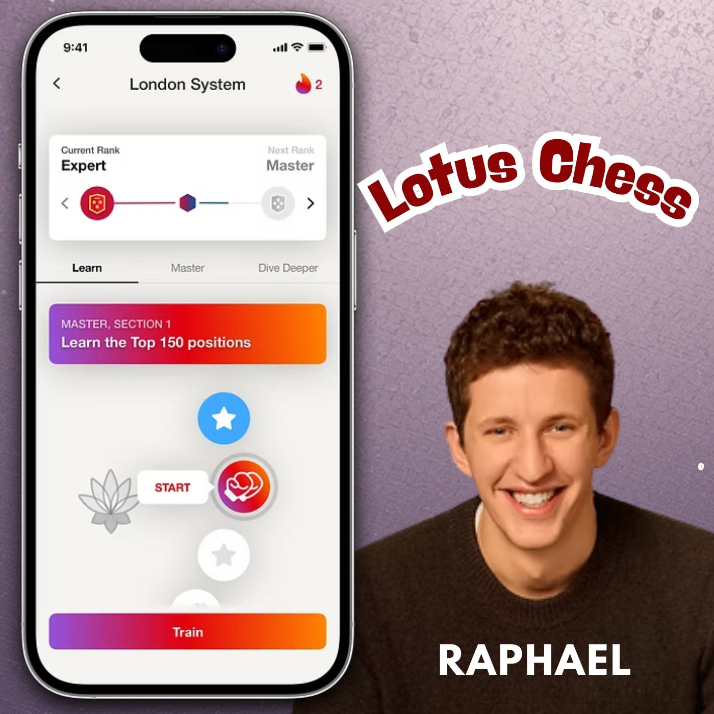 Raphael, Gründer von LotusChess