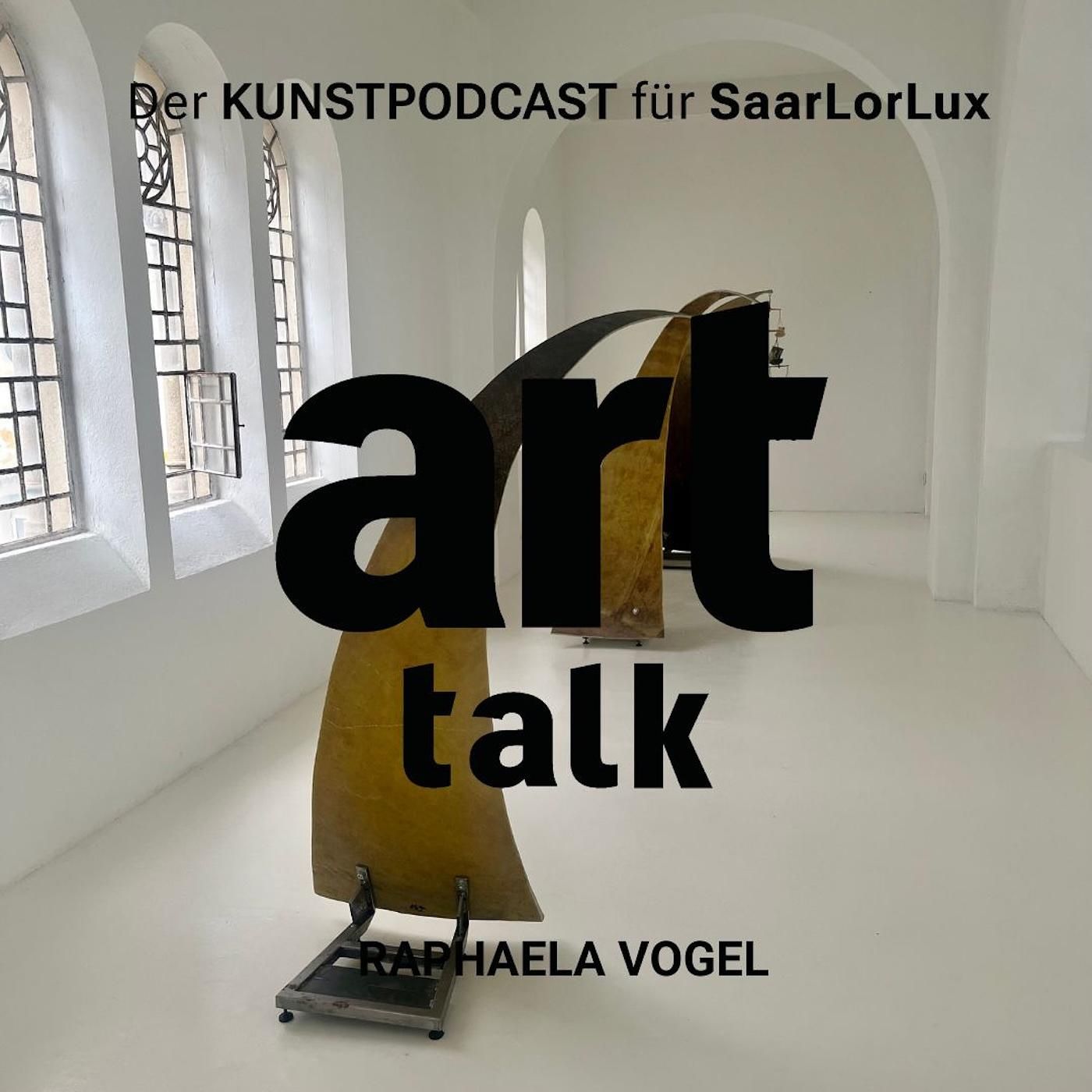 Raphaela Vogel im Zentrum für zeitgenössische Kunst in der Synagoge von Delme, Lothringen