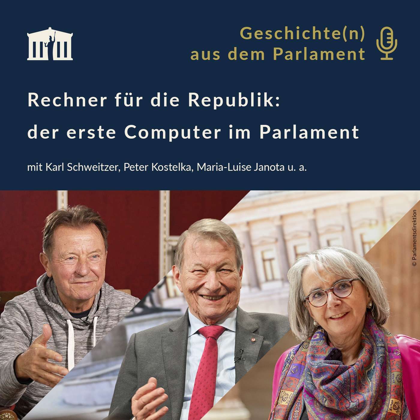 Rechner für die Republik: der erste Computer im Parlament