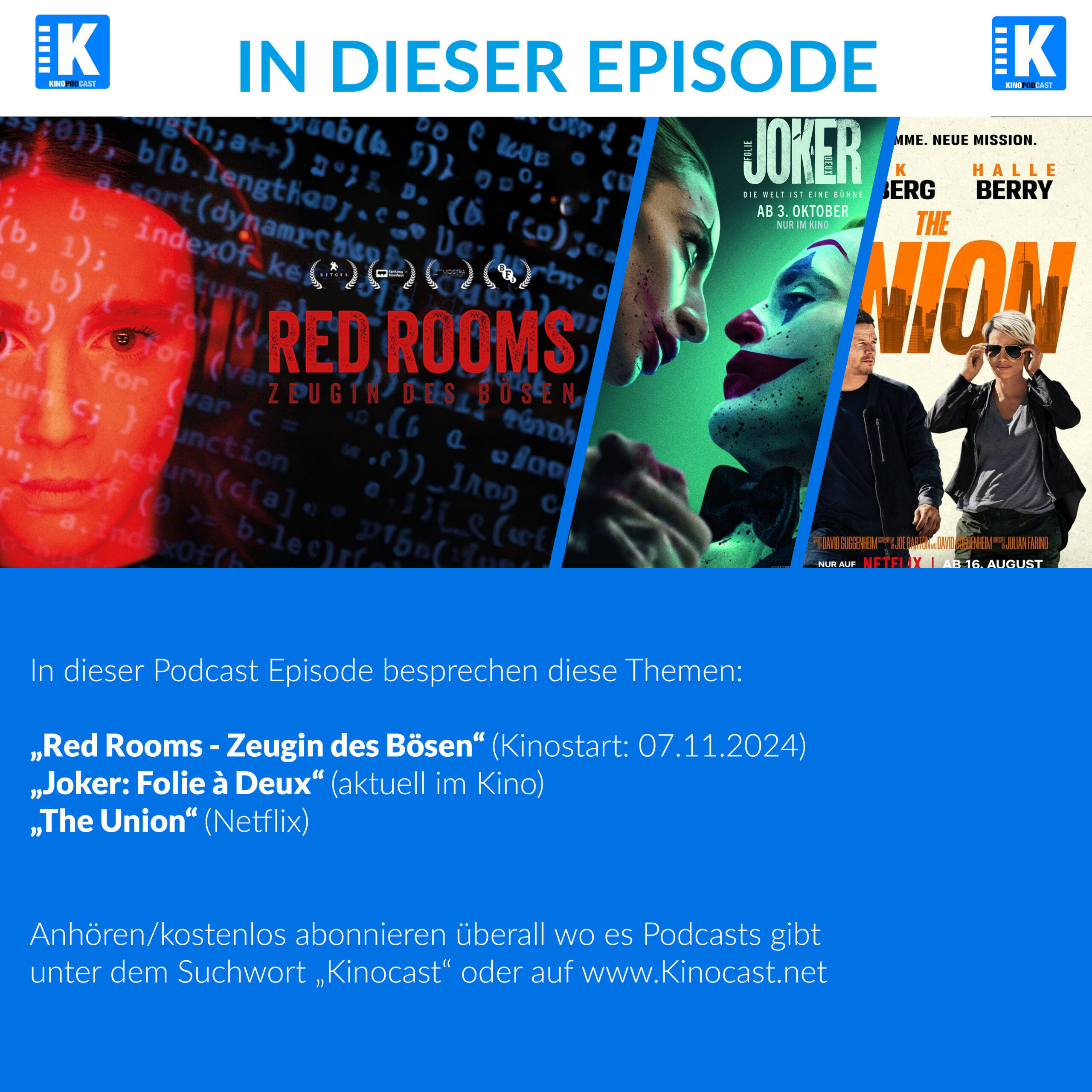 Red Rooms - Zeugin des Bösen, Joker: Folie à Deux, The Union