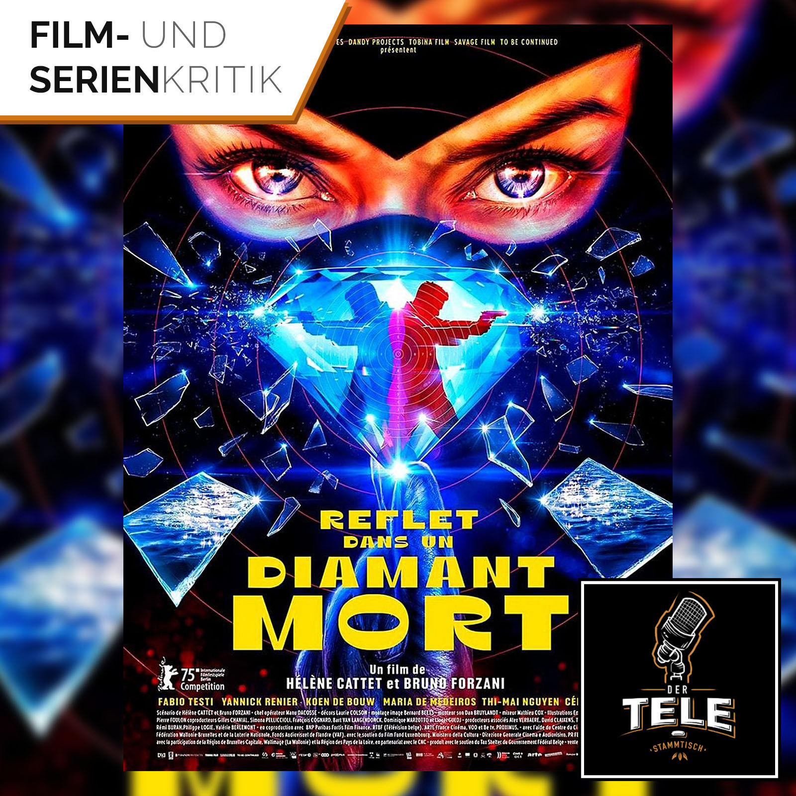 Reflection In A Dead Diamond | Rausch auf der Leinwand