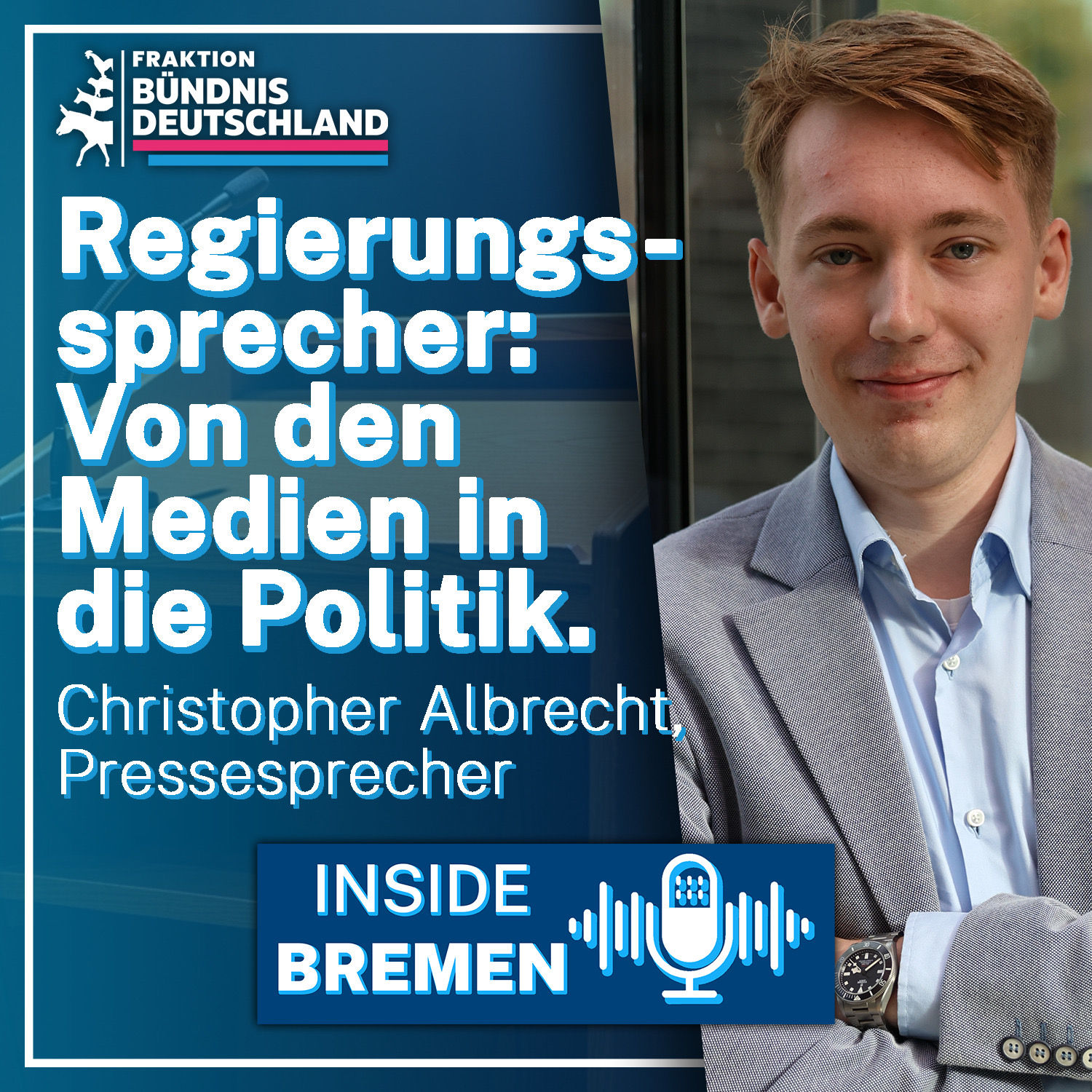 Regierungssprecher: Von den Medien in die Politik.