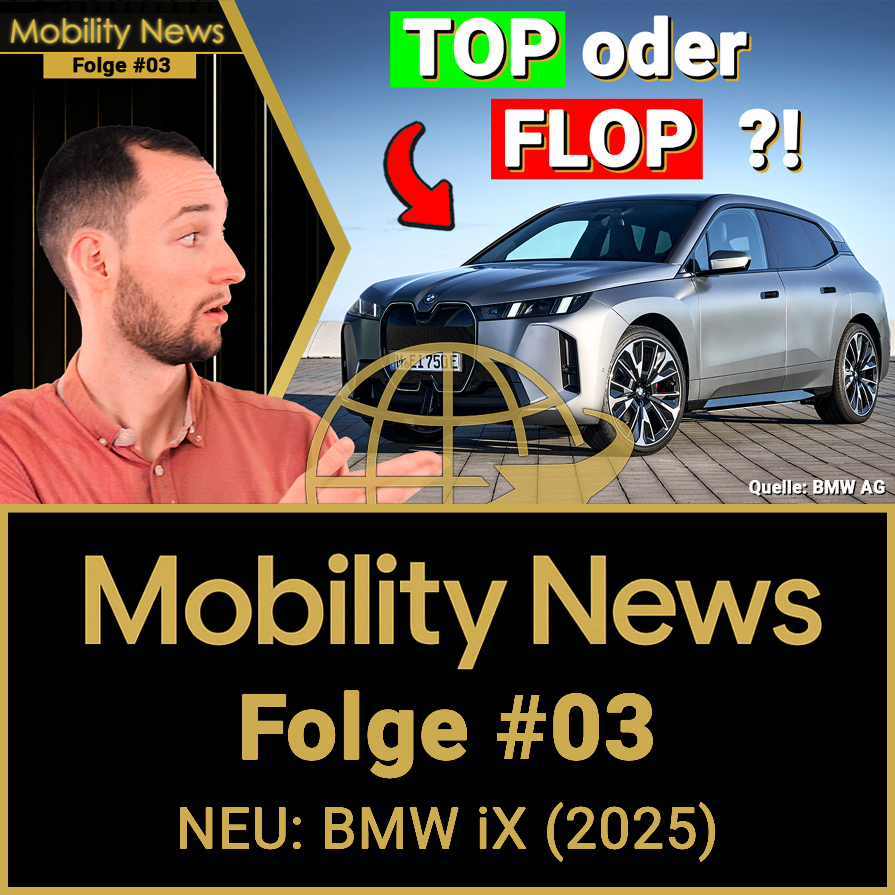Reicht DAS für die SUV-Krone?! Der NEUE BMW iX (2025) mit 701km Reichweite u.v.m. |Mobility News #03