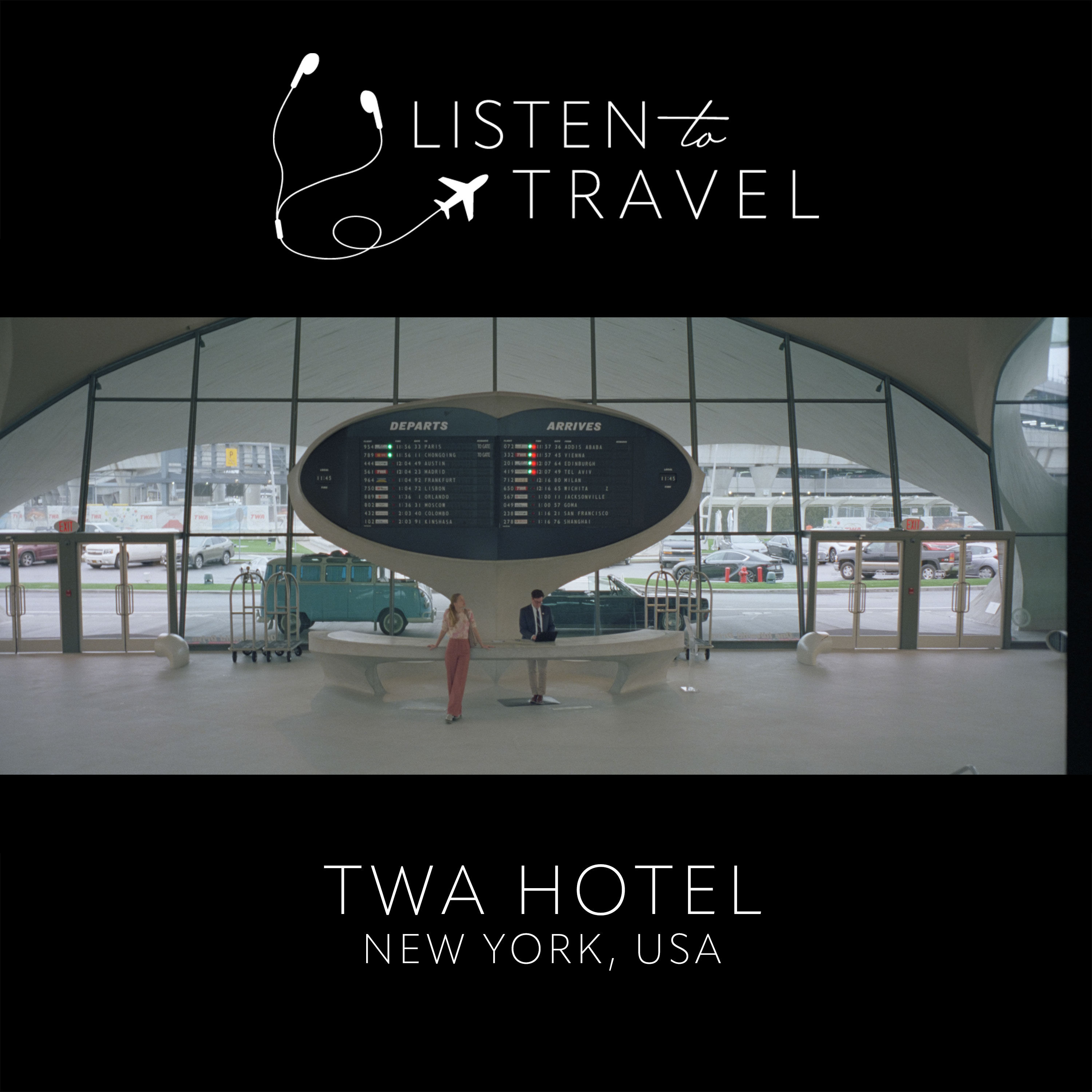Reise 34: Kerosin und Musik liegt in der Luft des skurrilsten Hotels der Welt (TWA Hotel - New York, USA)