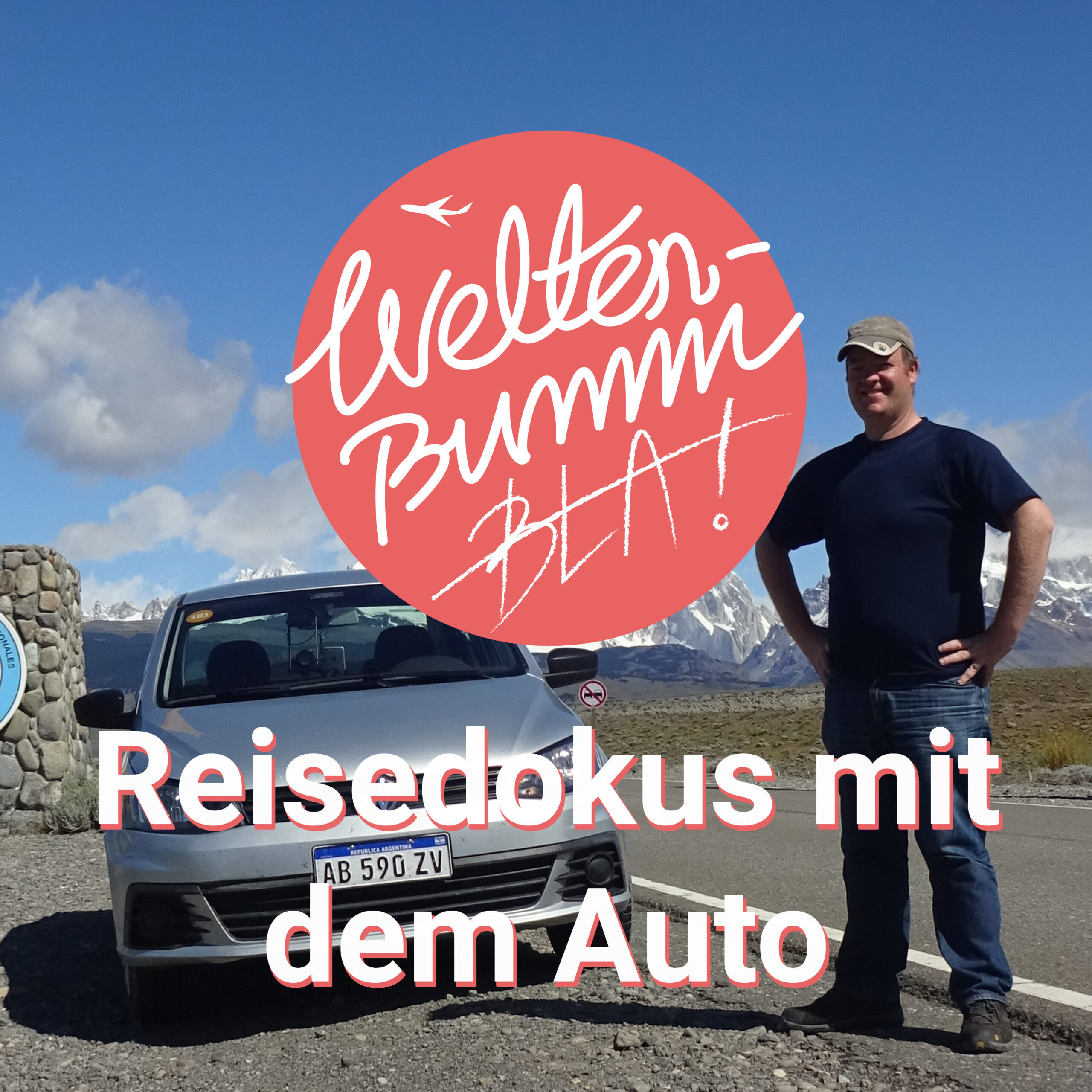 Reisedokus mit Mietwagen um die Welt