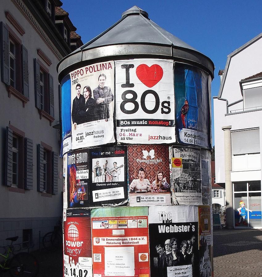 Reklamekönig und Säulenheiliger