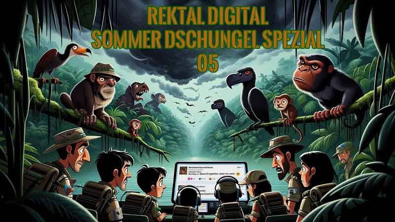Rektal digital-008 Dschungelcamp Sommer Spezial 5 "Hunger, Tränen und ein überraschender Plot Twist" (Tag 8 bis Tag10)