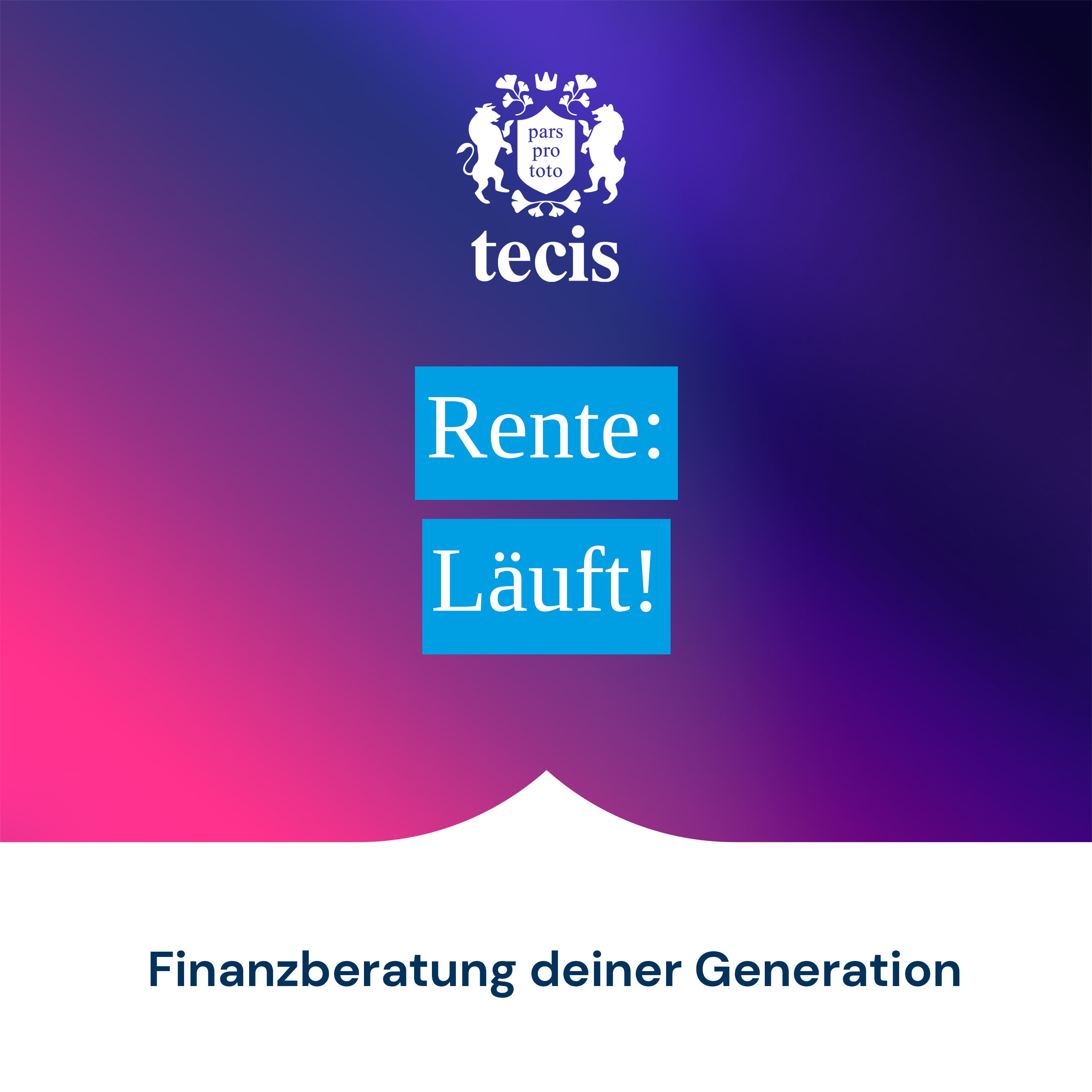 Rente: Läuft. Mit Fedra Farahani