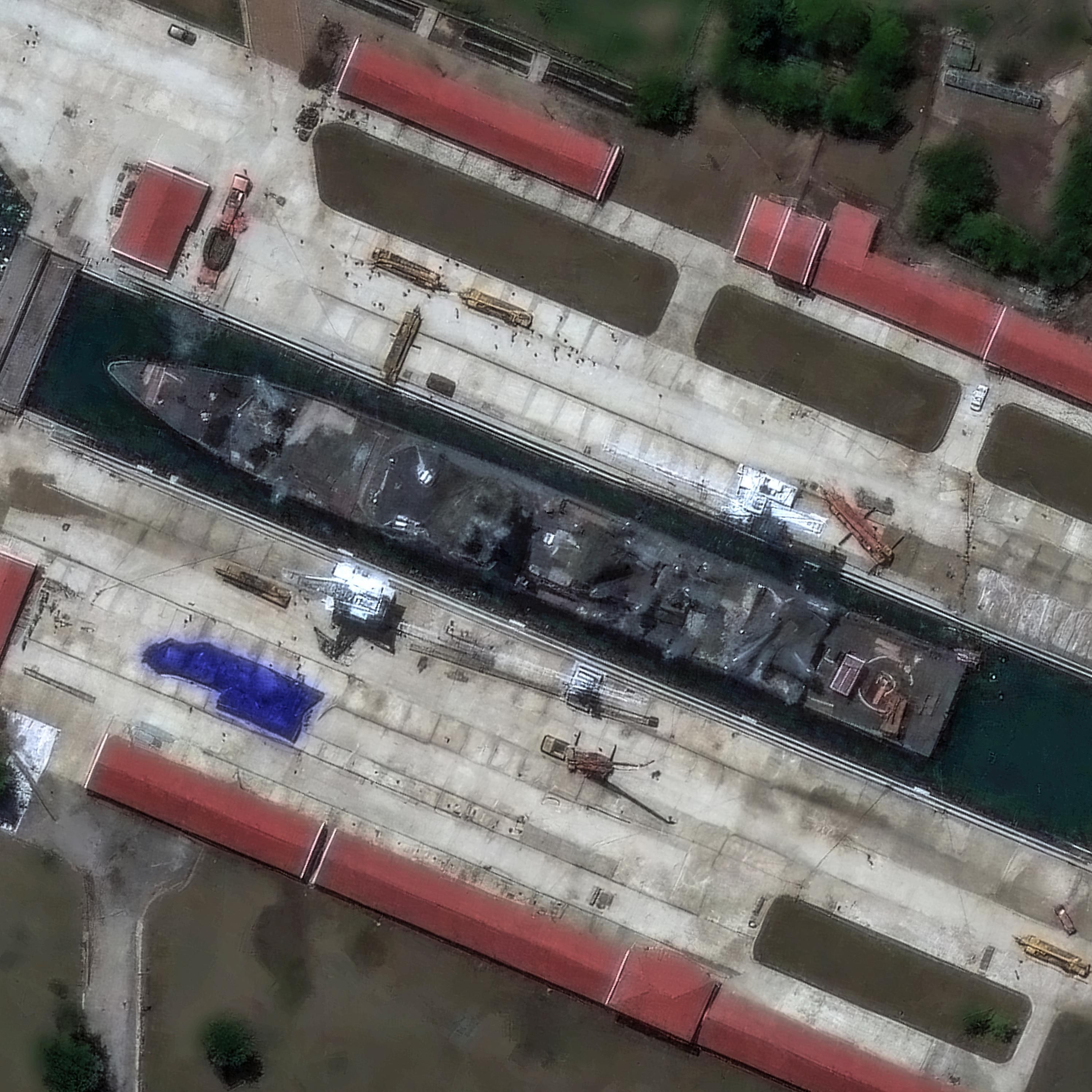 Repariert Wladimir Putin das kaputte Kriegsschiff von Kim Jong Un?