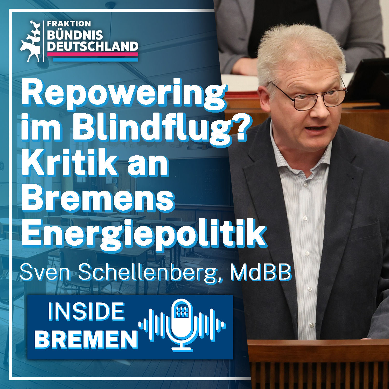 Repowering im Blindflug? Kritik an Bremens Energiepolitik.