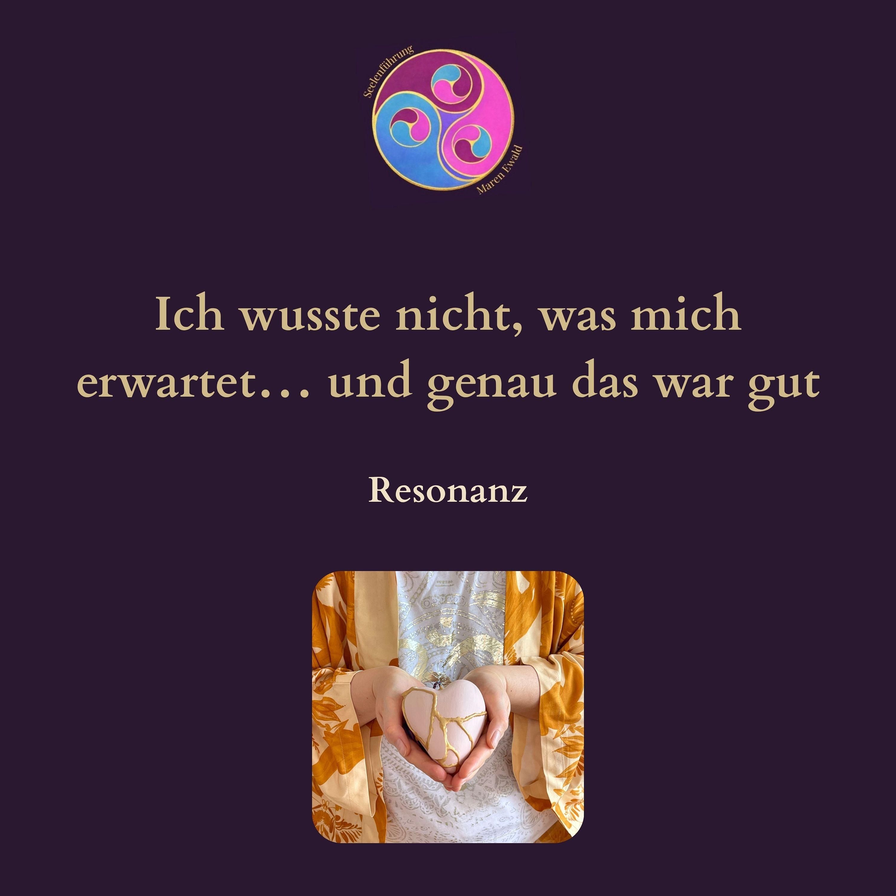 Resonanz: Ich wusste nicht, was mich erwartet… und genau das war gut