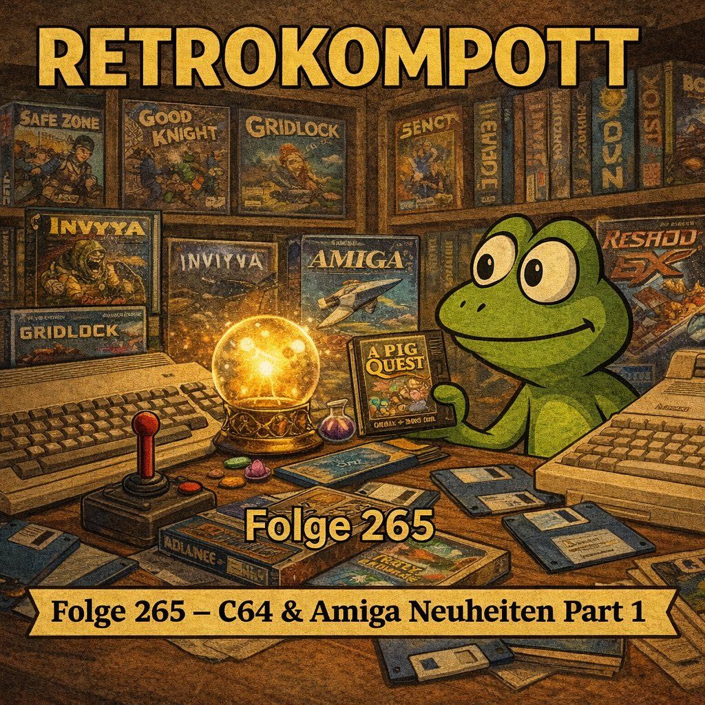 RETROKOMPOTT - 265 - Amiga & C64 Neuheiten Part 1 (25.02.2026)
