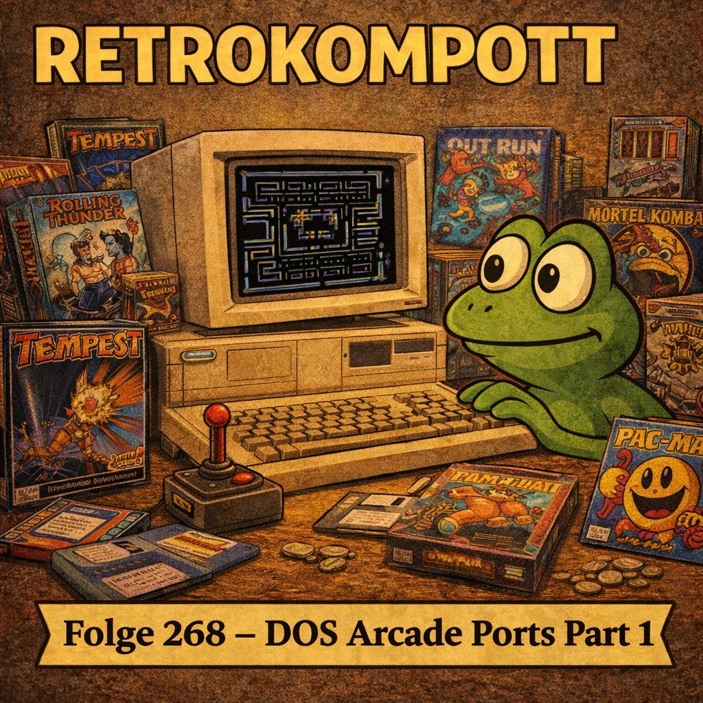 RETROKOMPOTT - 268 - DOS Arcade Ports Part 1 (08.03.2026)