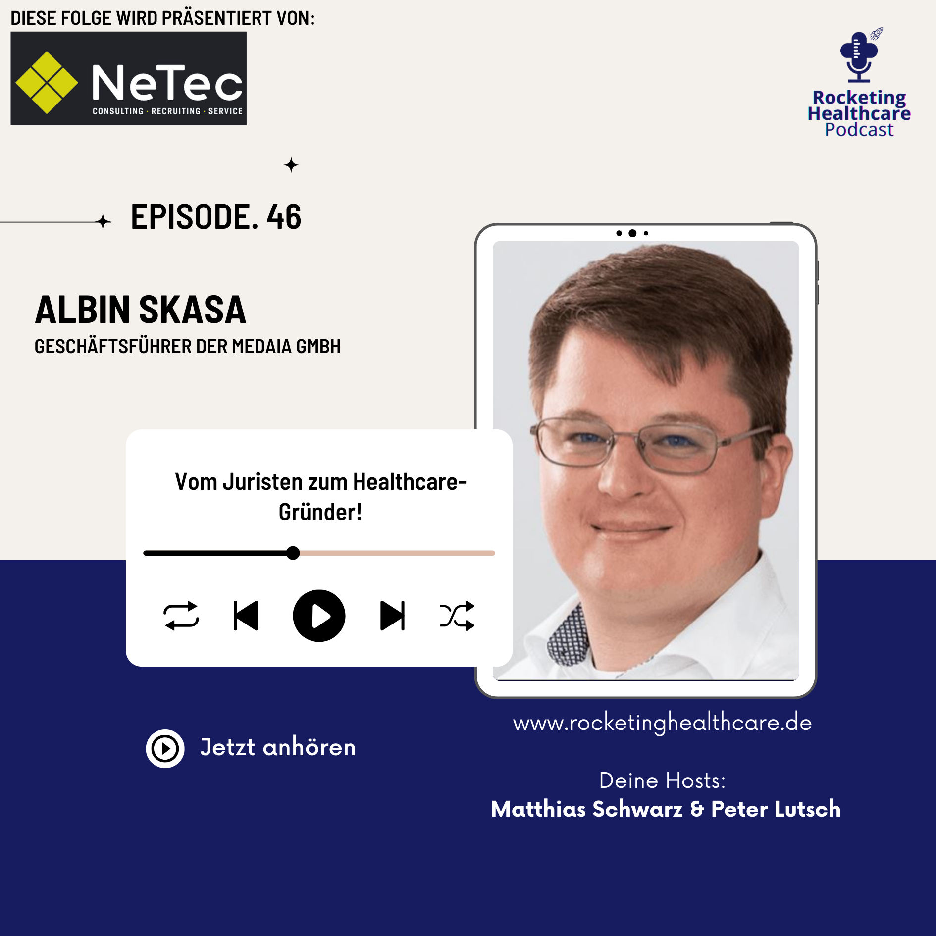 RHC 046: Vom Juristen zum Healthcare-Gründer