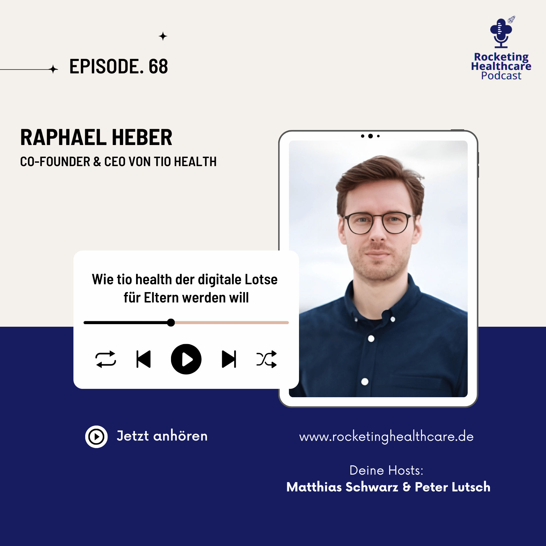 RHC 068: Wie tio health der digitale Lotse für Eltern werden will