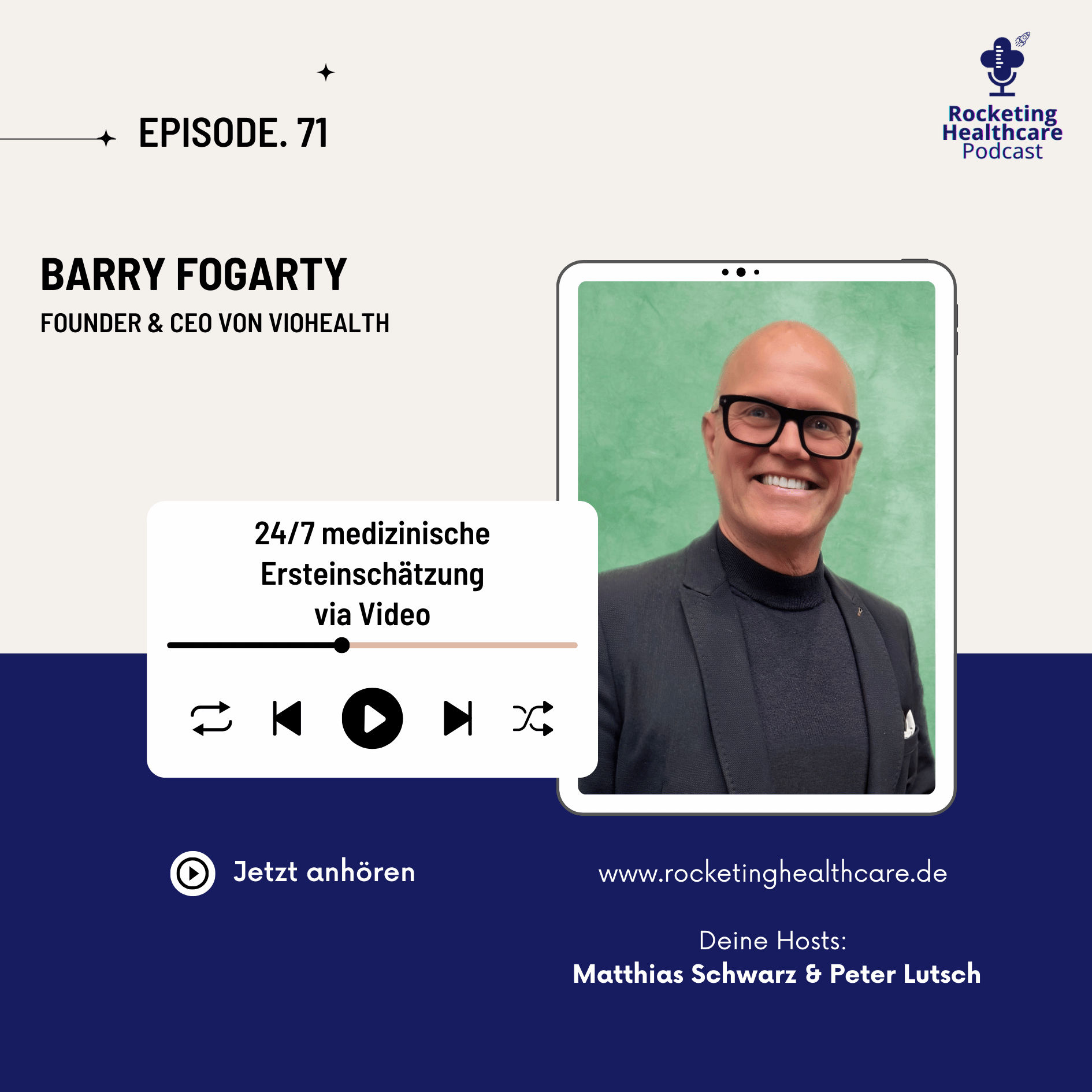 RHC 071: 24/7 medizinische Ersteinschätzung per Video