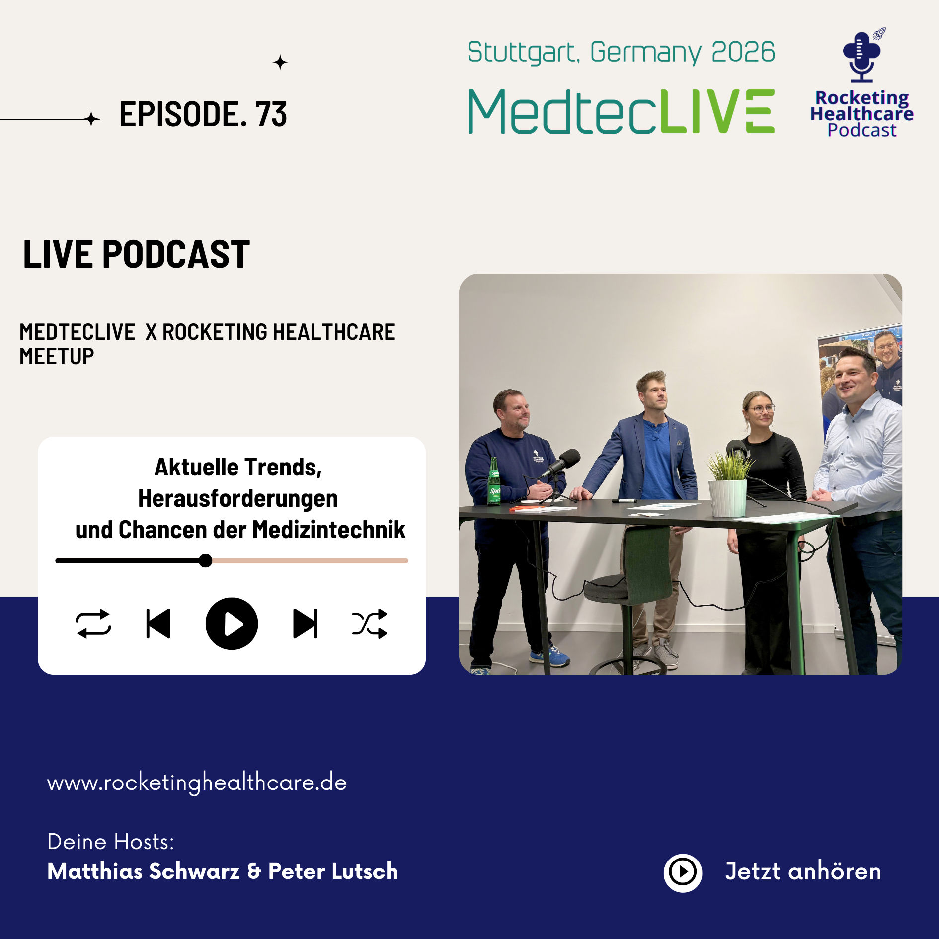 RHC 073: Aktuelle Trends, Herausforderungen und Chancen der Medizintechnik