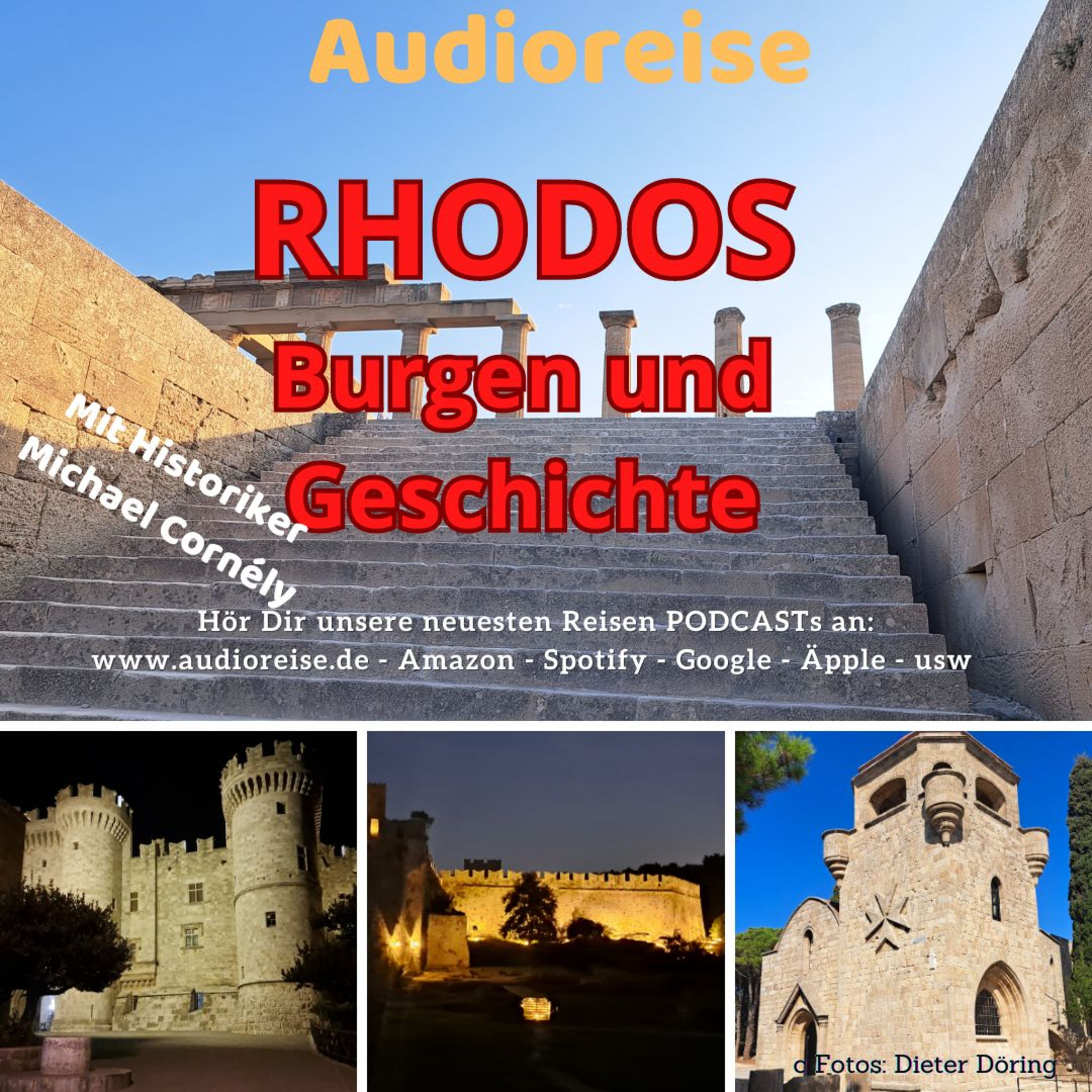 Rhodos - Burgen und Geschichte