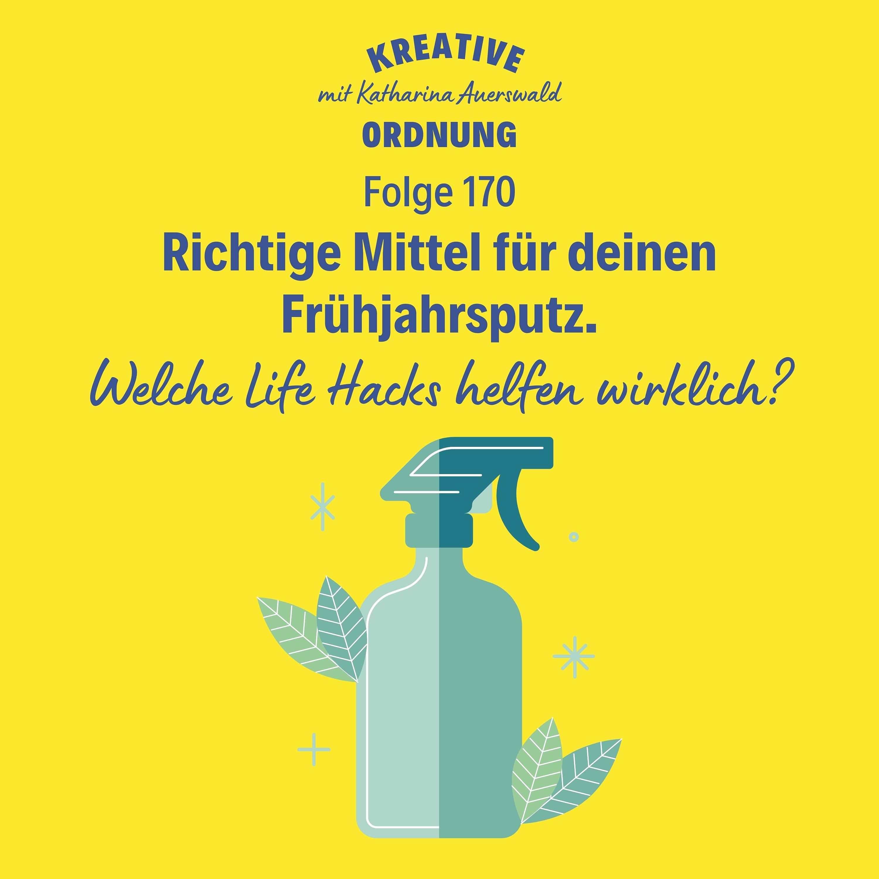 Richtige Mittel für deinen Frühjahrsputz.