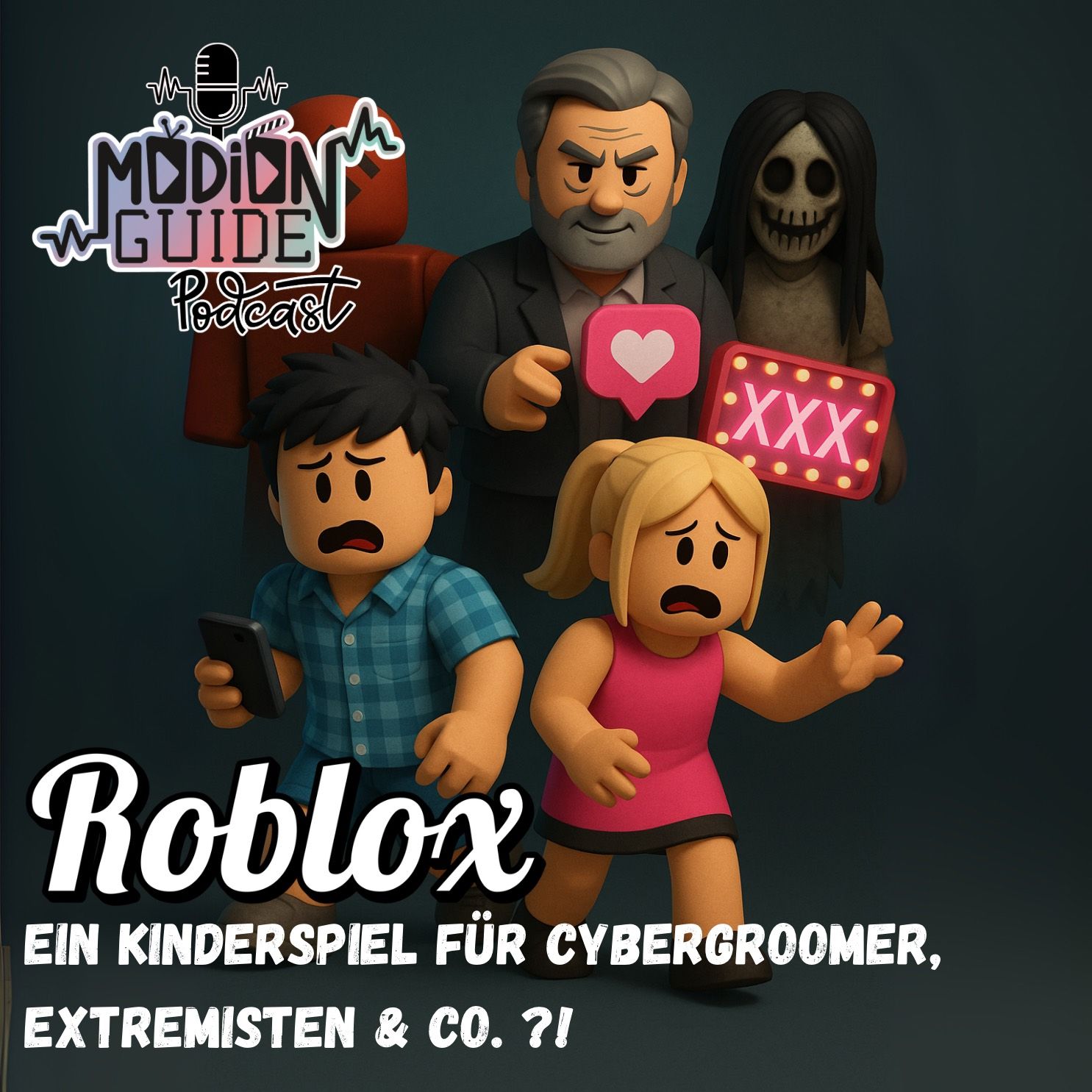 Roblox – ein Kinderspiel für Cybergroomer, Extremisten & Co. ?! | Medienguide Podcast