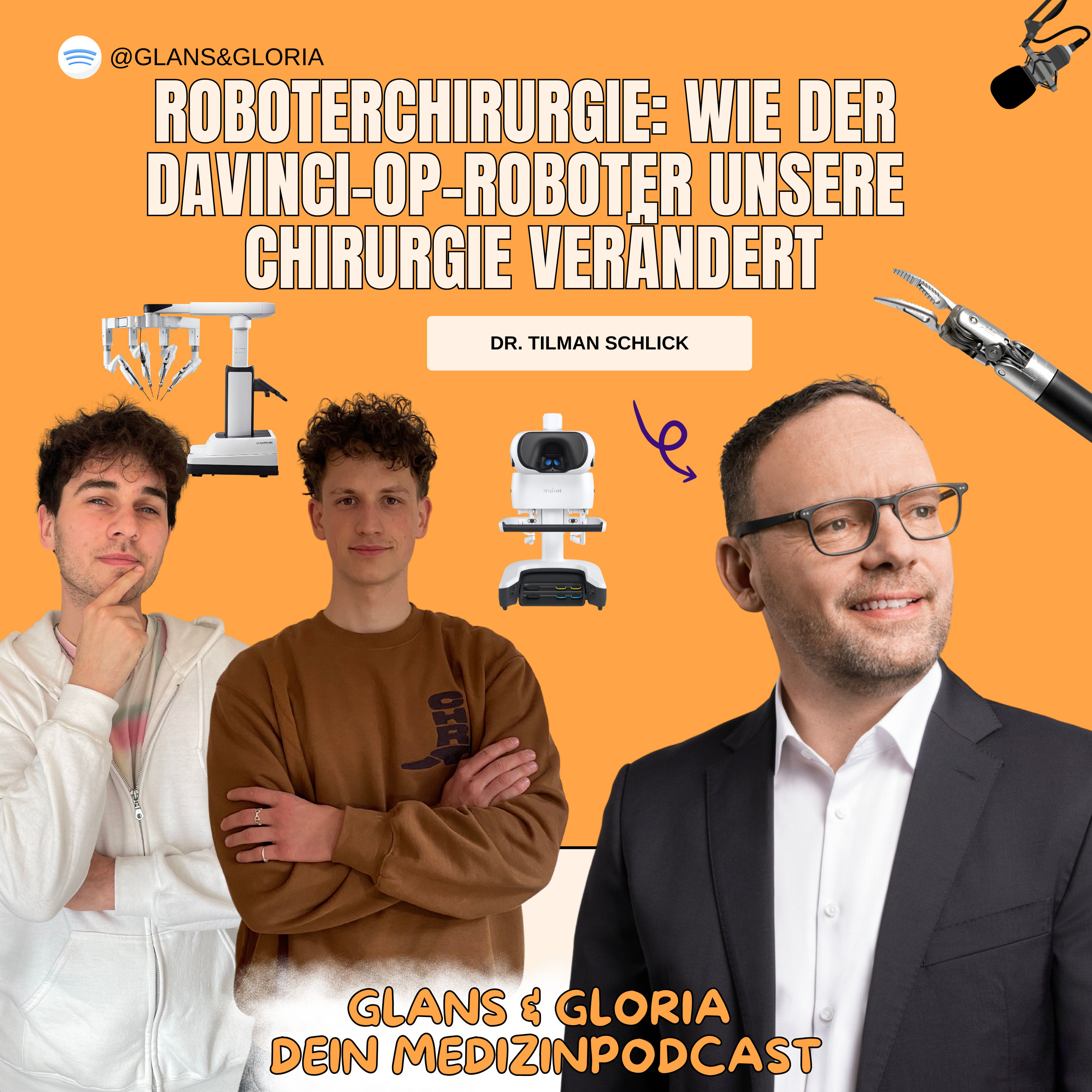 Roboterchirurgie: Wie der DaVinci-OP-Roboter unsere Chirurgie verändert mit Dr. Tilman Schlick