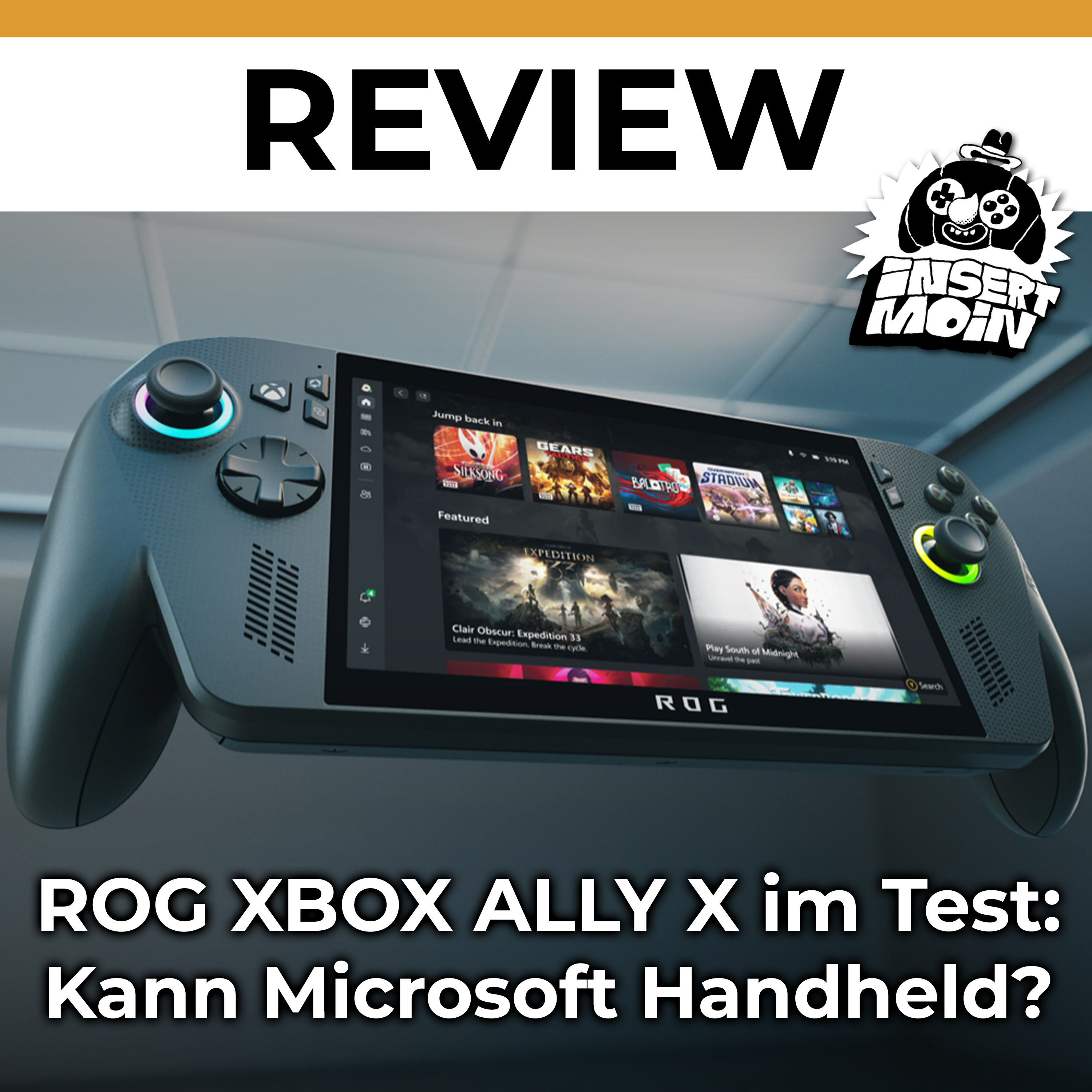 ROG XBOX ALLY X im Test: Kann Microsoft Handheld?