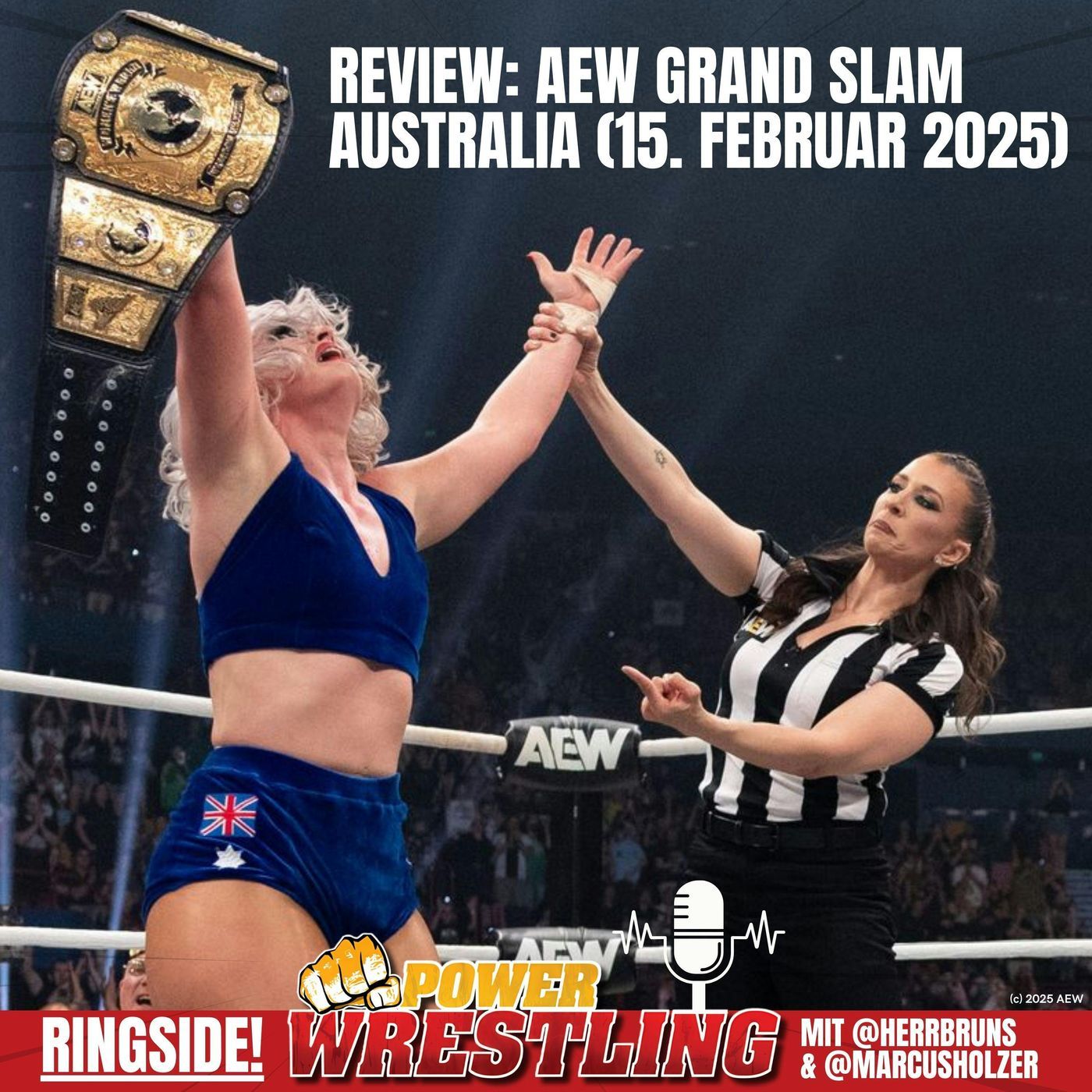 RS! AEW Grand Slam Australia (15.2.) Review: Emotionaler Titelwechsel!