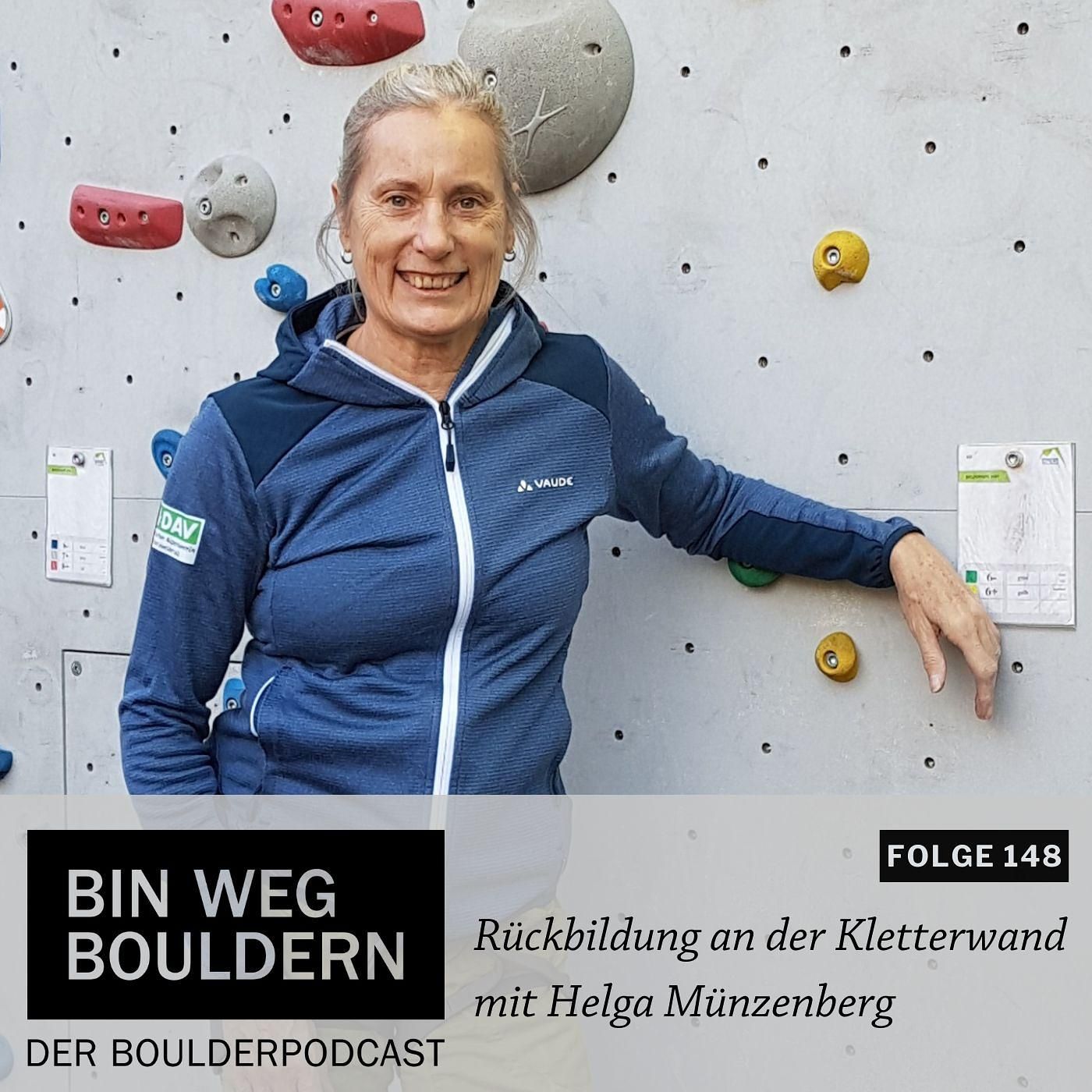 Rückbildung an der Kletterwand mit Helga Münzenberg