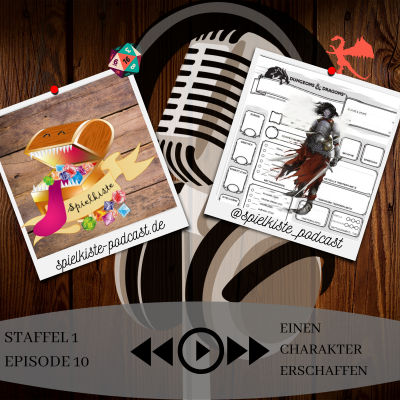 S01E10 einen Charakter erschaffen