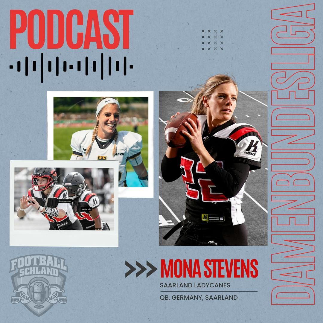 S01E31 Im Gespräch mit Mona Stevens, QB, Saarland LadyCanes