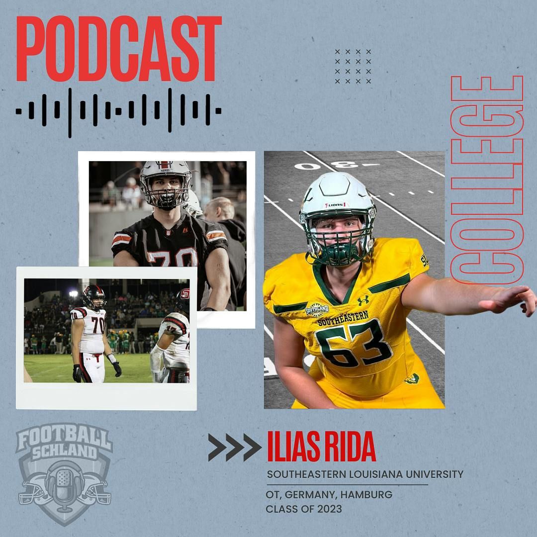S01E36 Im Gespräch mit Ilias Rida, Southeastern Louisiana University Football