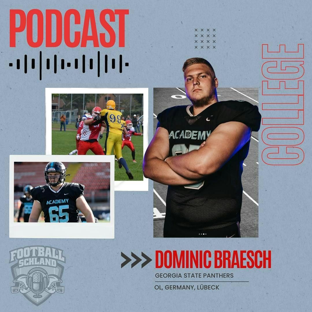 S01E41 Im Gespräch mit Dominic Braesch, OL, Georgia State Panthers
