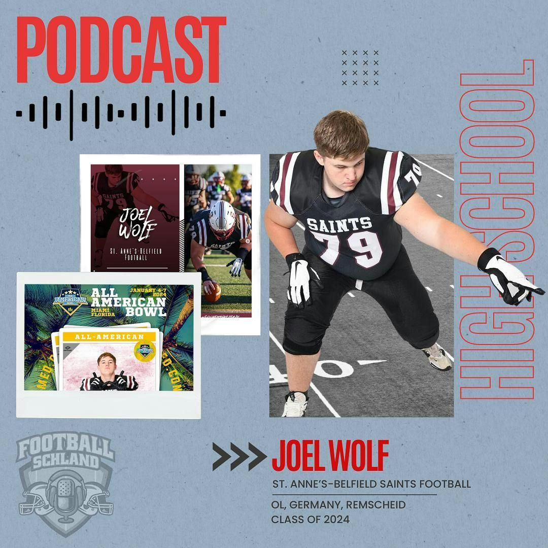 S01E56 Im Gespräch mit Joel Wolf, OL, St. Anne’s-Belfield Saints Football