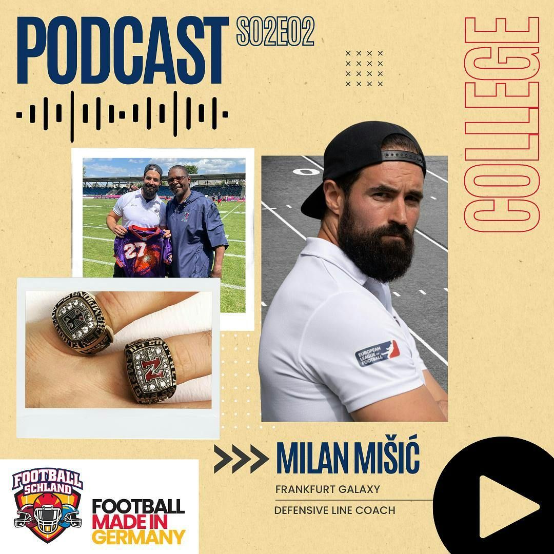 S02E02 Im Gespräch mit Milan Mišić, DL Coach, Frankfurt Galaxy